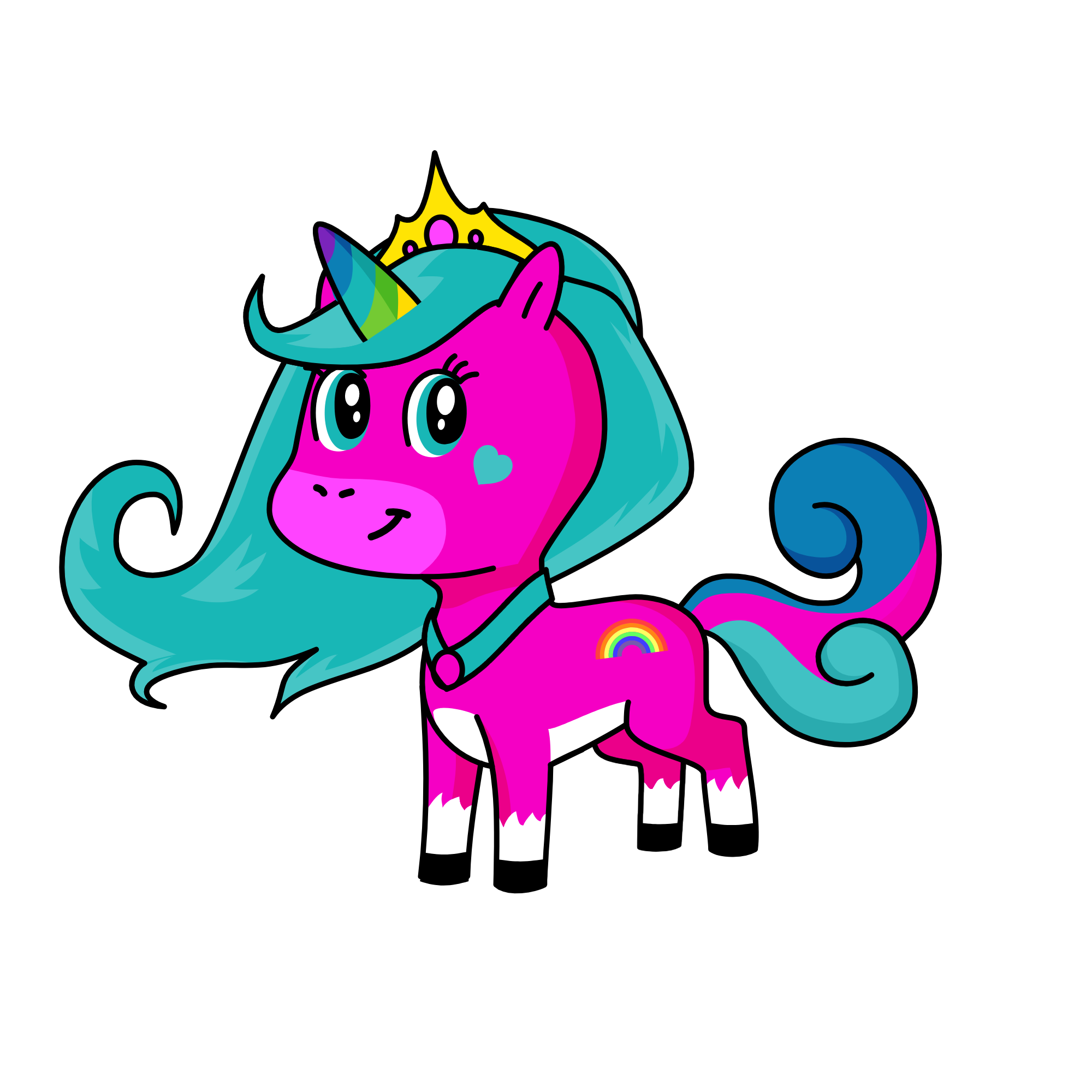 Princess Pinkie, the unicorn