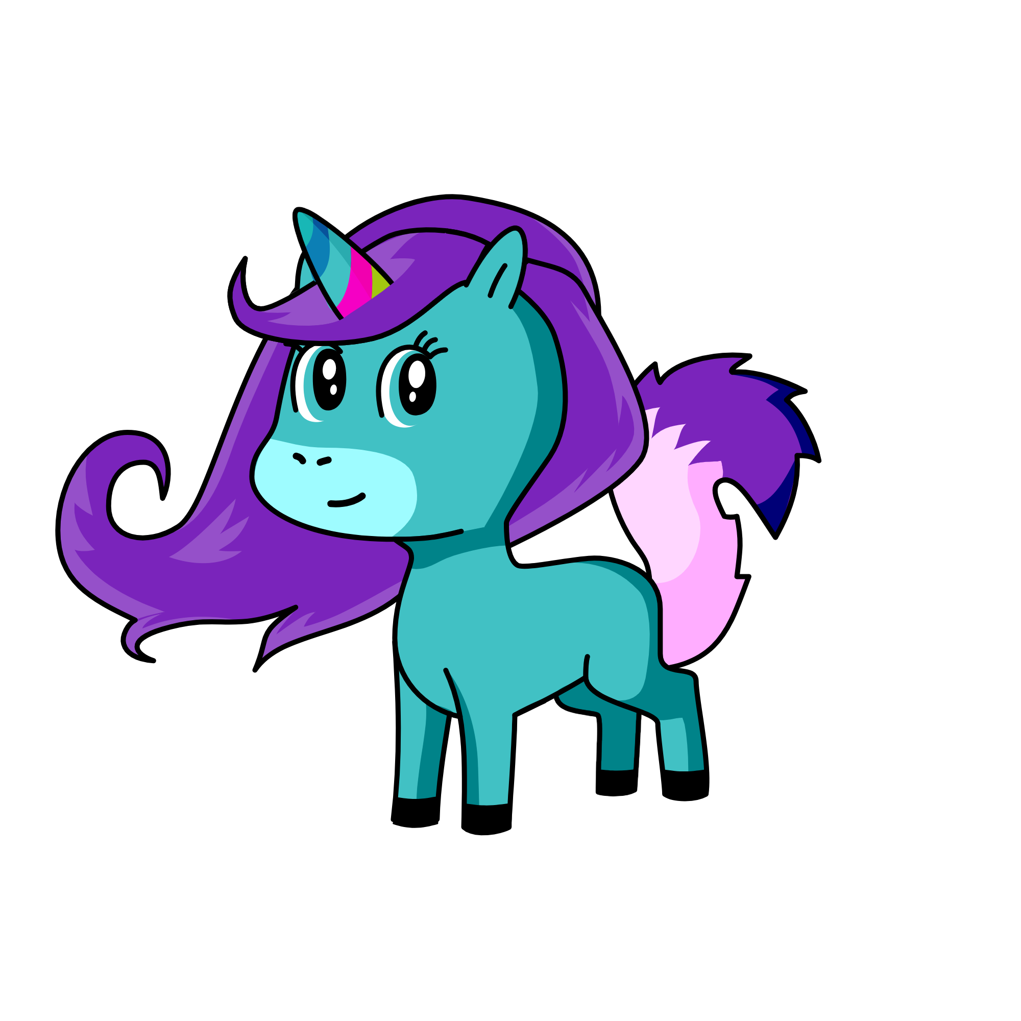 queen cornia, the unicorn
