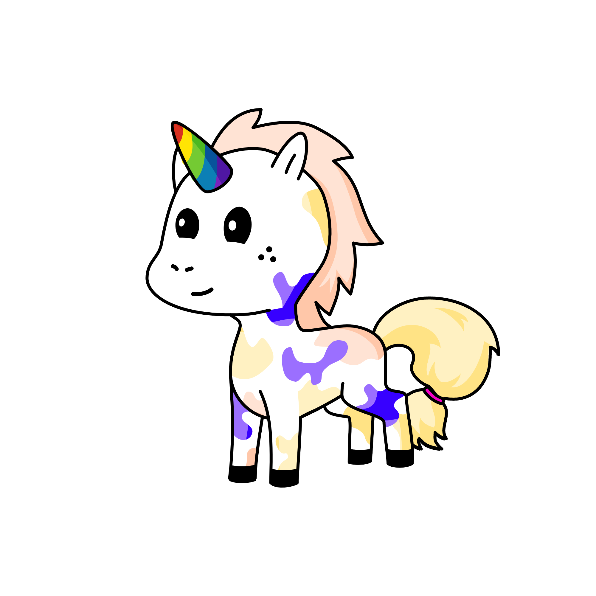 Pipsqueak, the unicorn