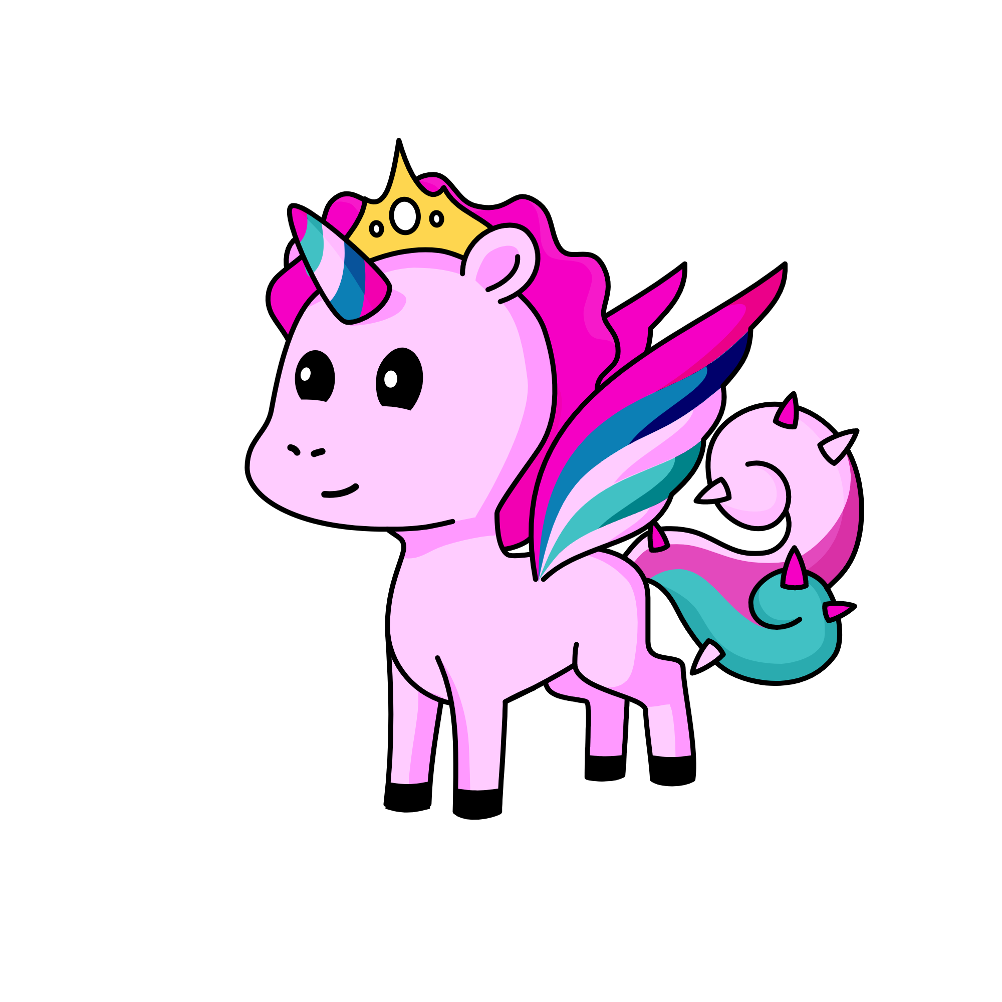 queen, the unicorn