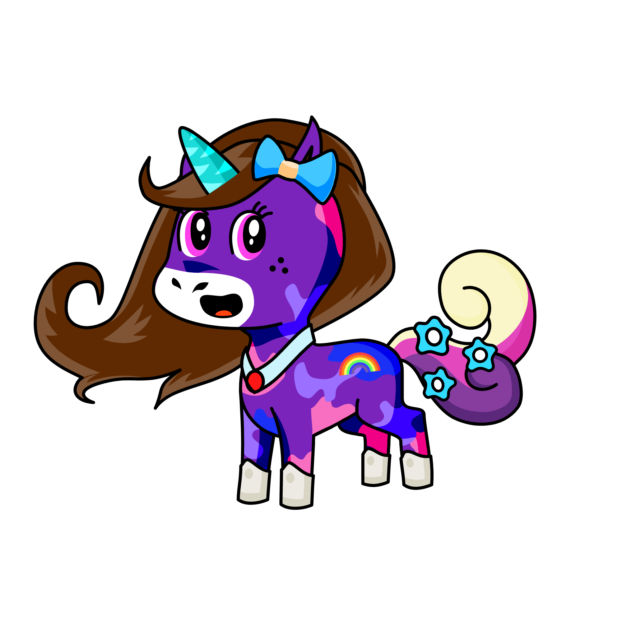 pretty, the unicorn