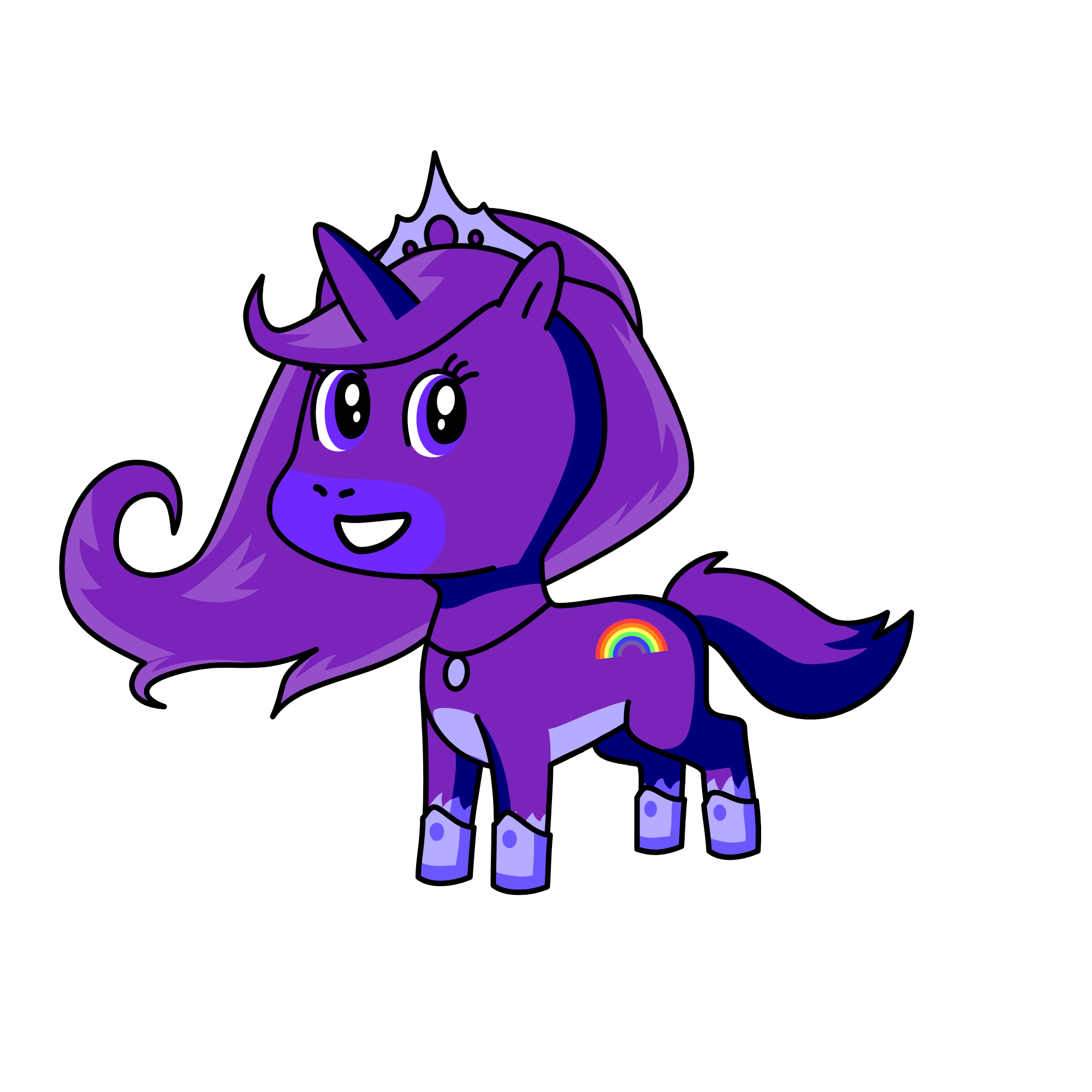 Miss queen Kate, the unicorn