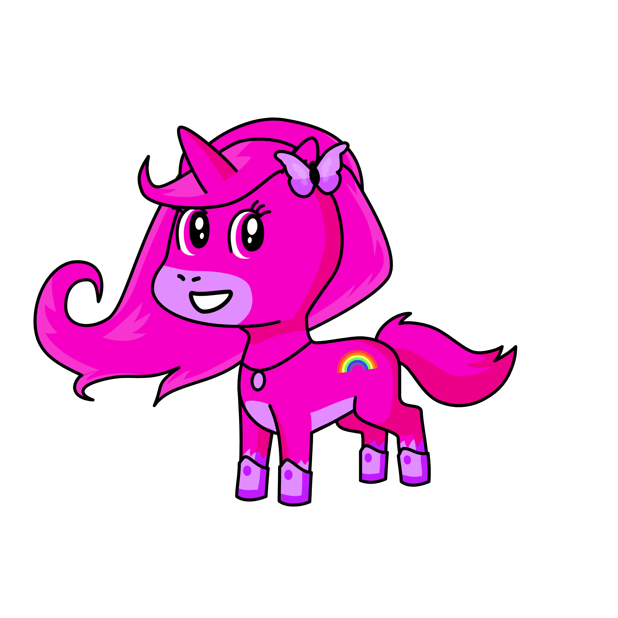 Miss queen Janet, the unicorn
