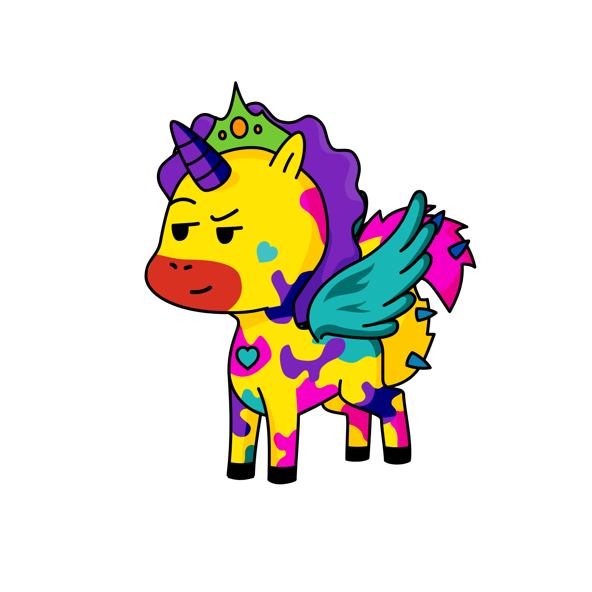Chuti, the unicorn