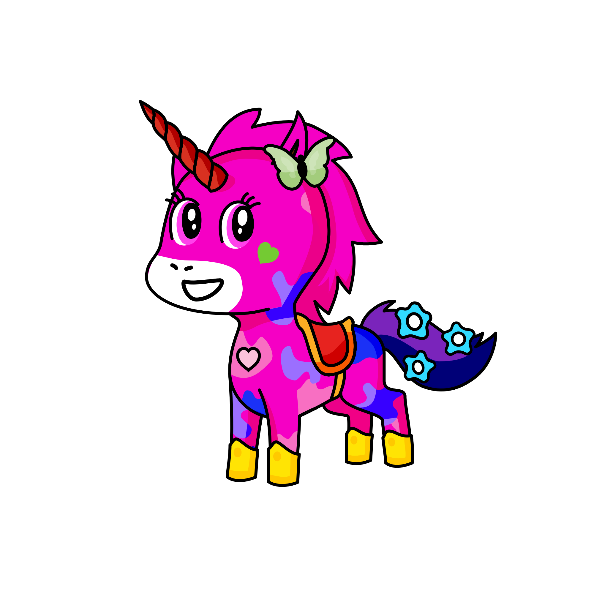 Rosey , the unicorn