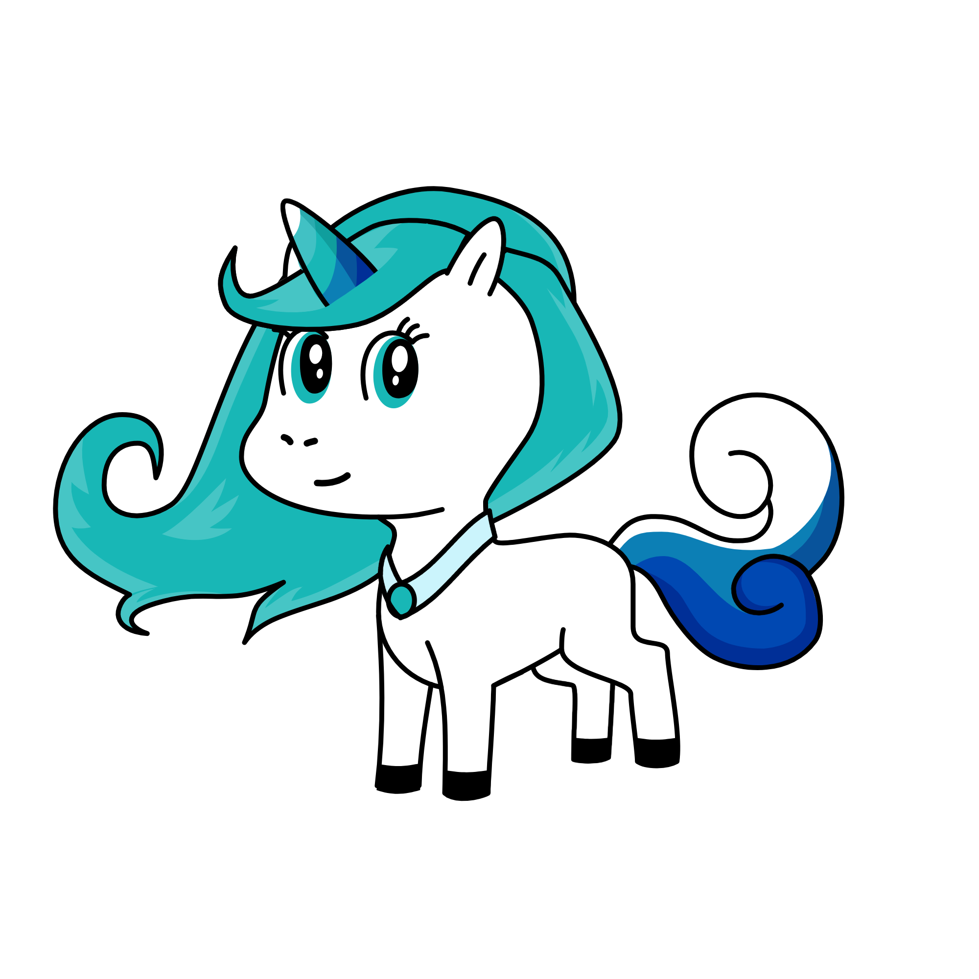 Celestia , the unicorn