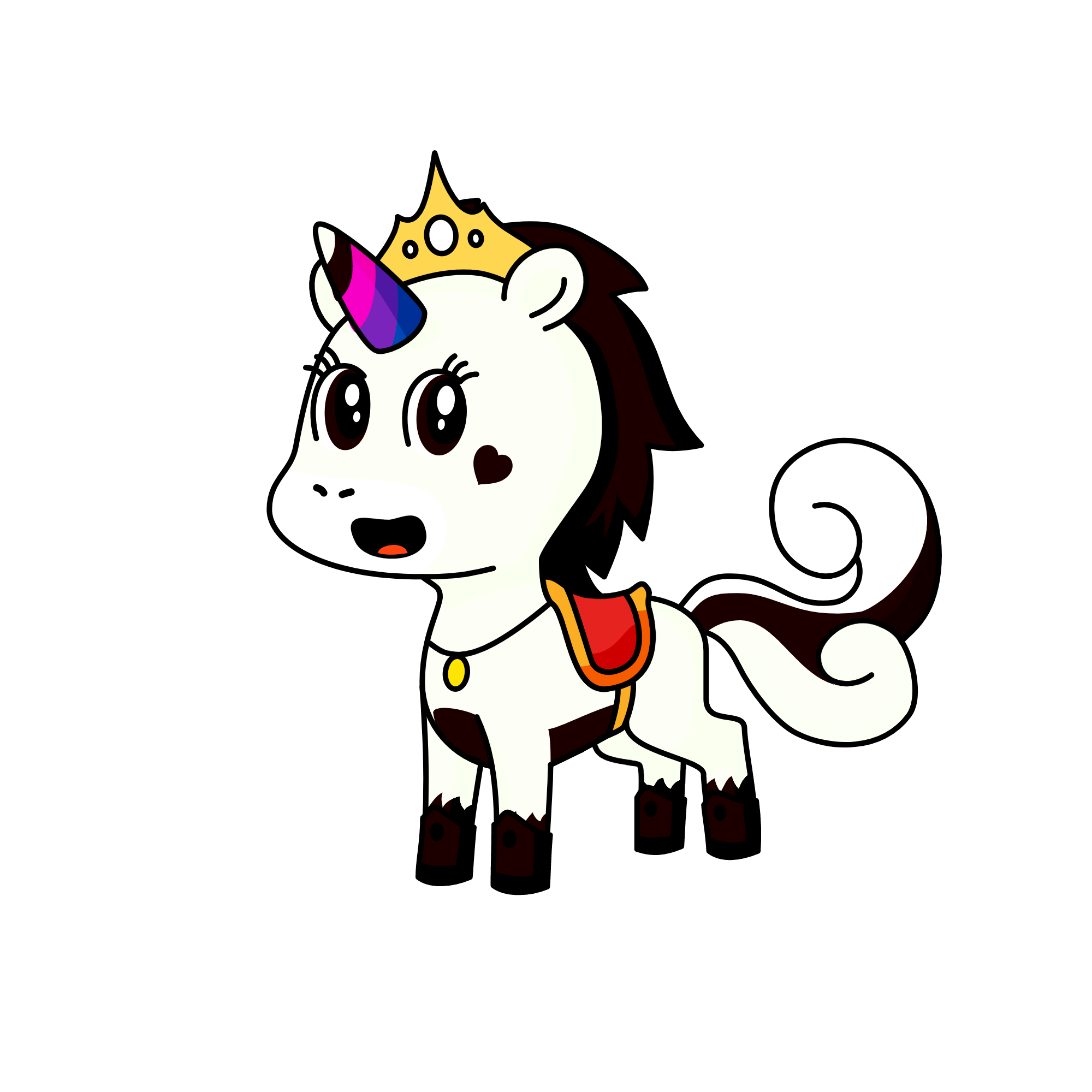 nana, the unicorn