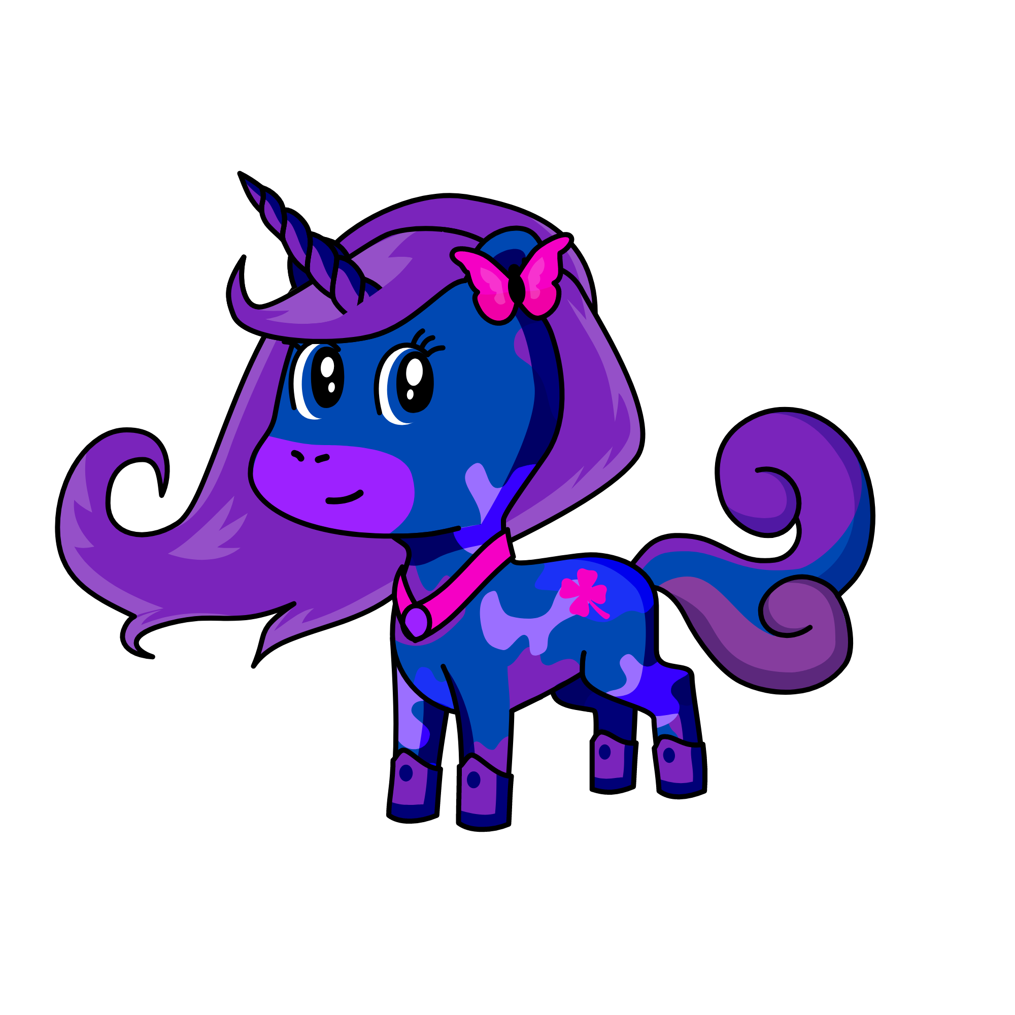 Crafty, the unicorn