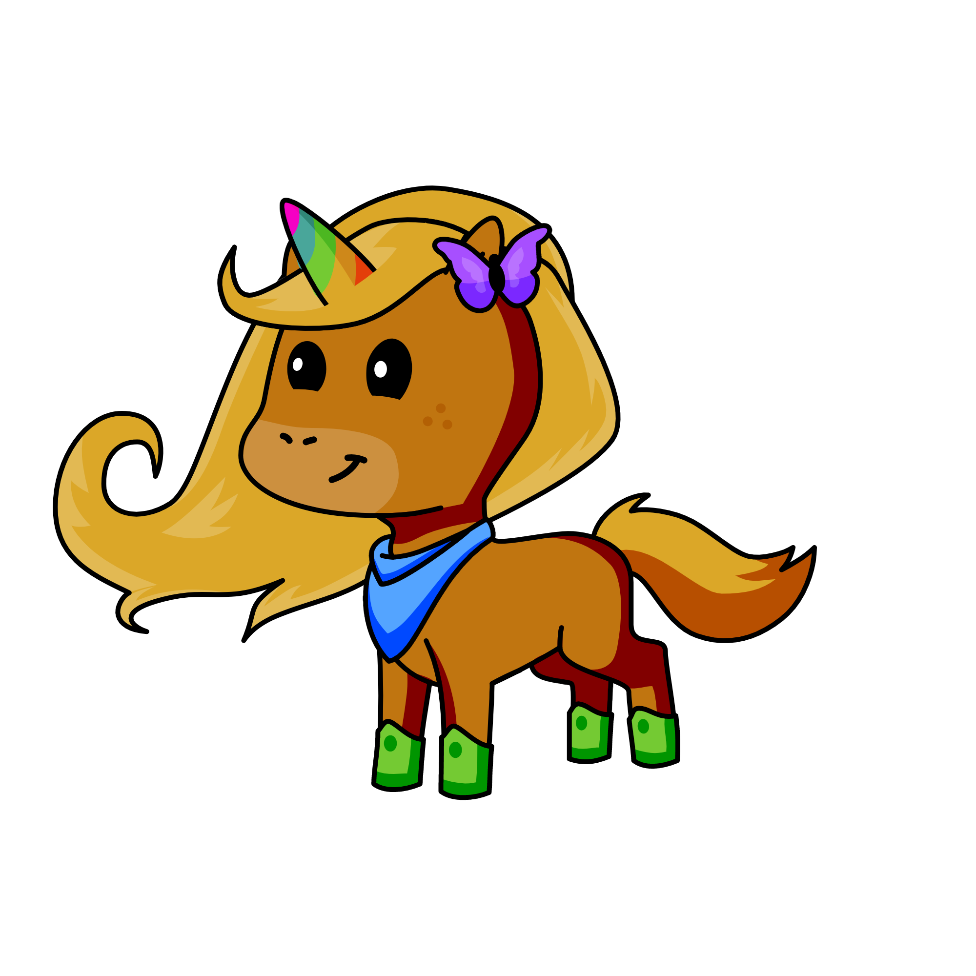 Luna, the unicorn