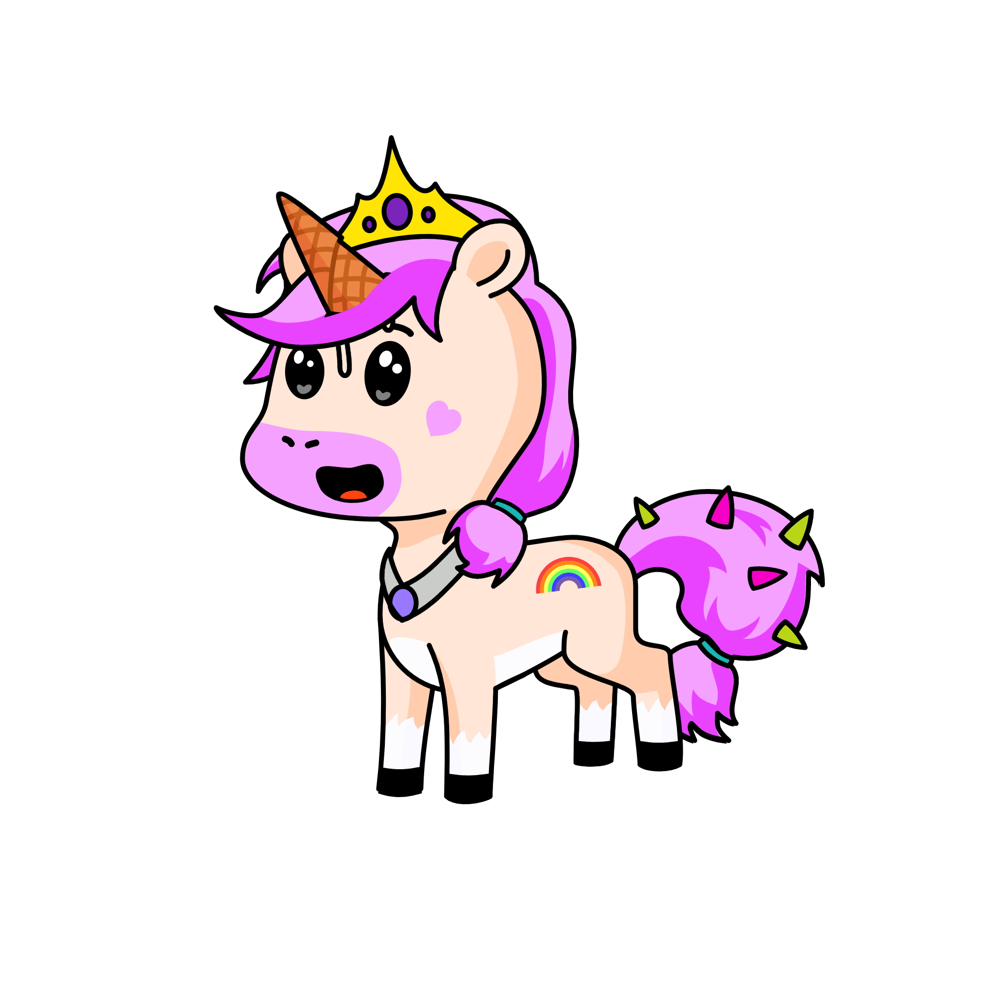 candy, the unicorn