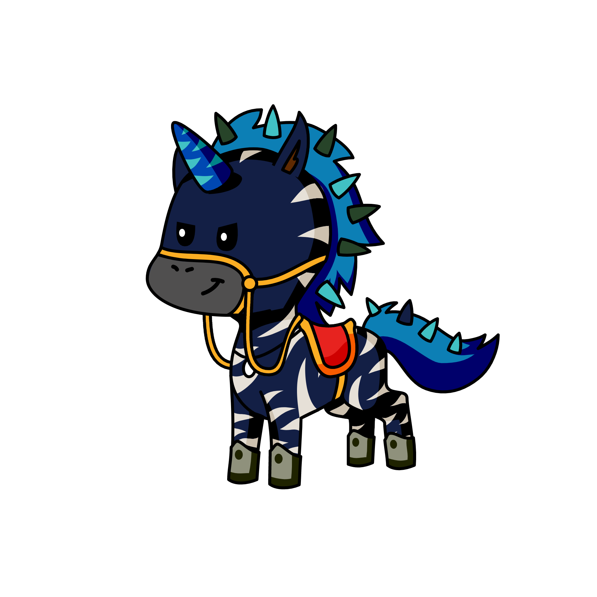 NIGHT WARRIOR, the unicorn
