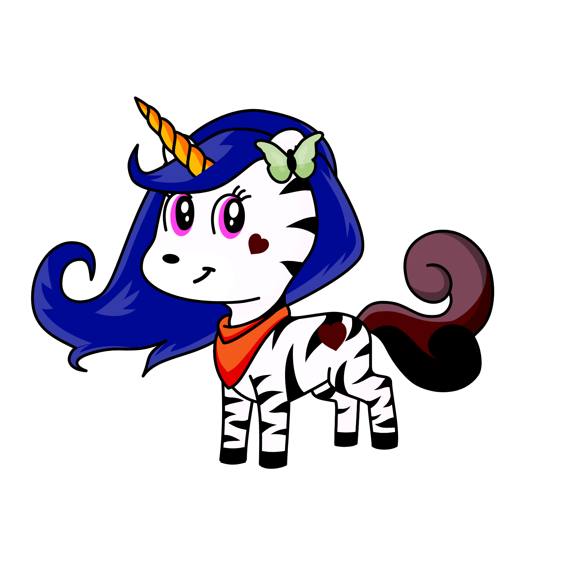 Stripes, the unicorn