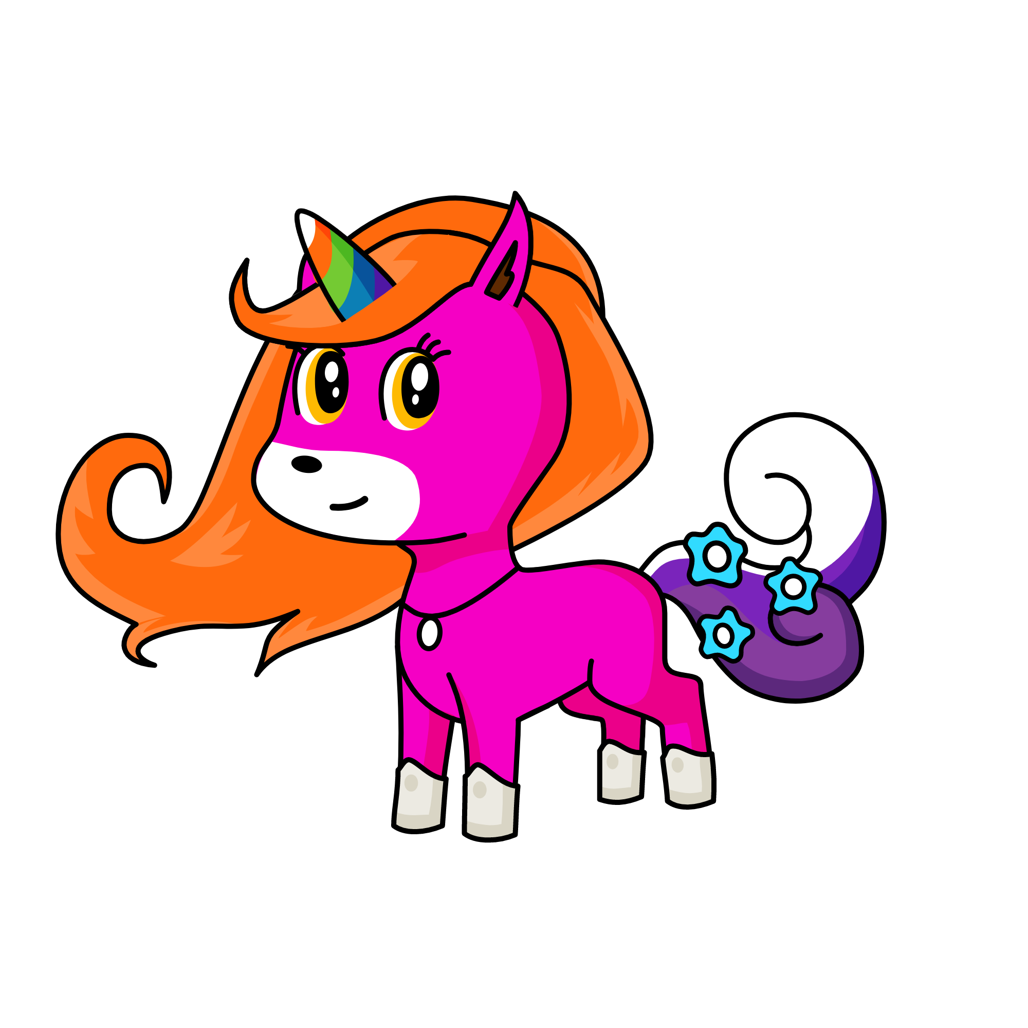 lusy, the unicorn