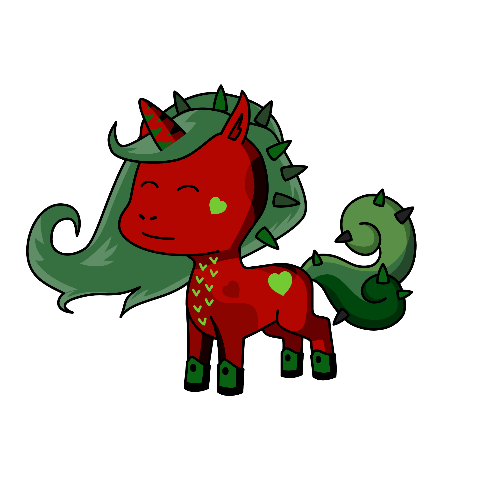 róża, the unicorn
