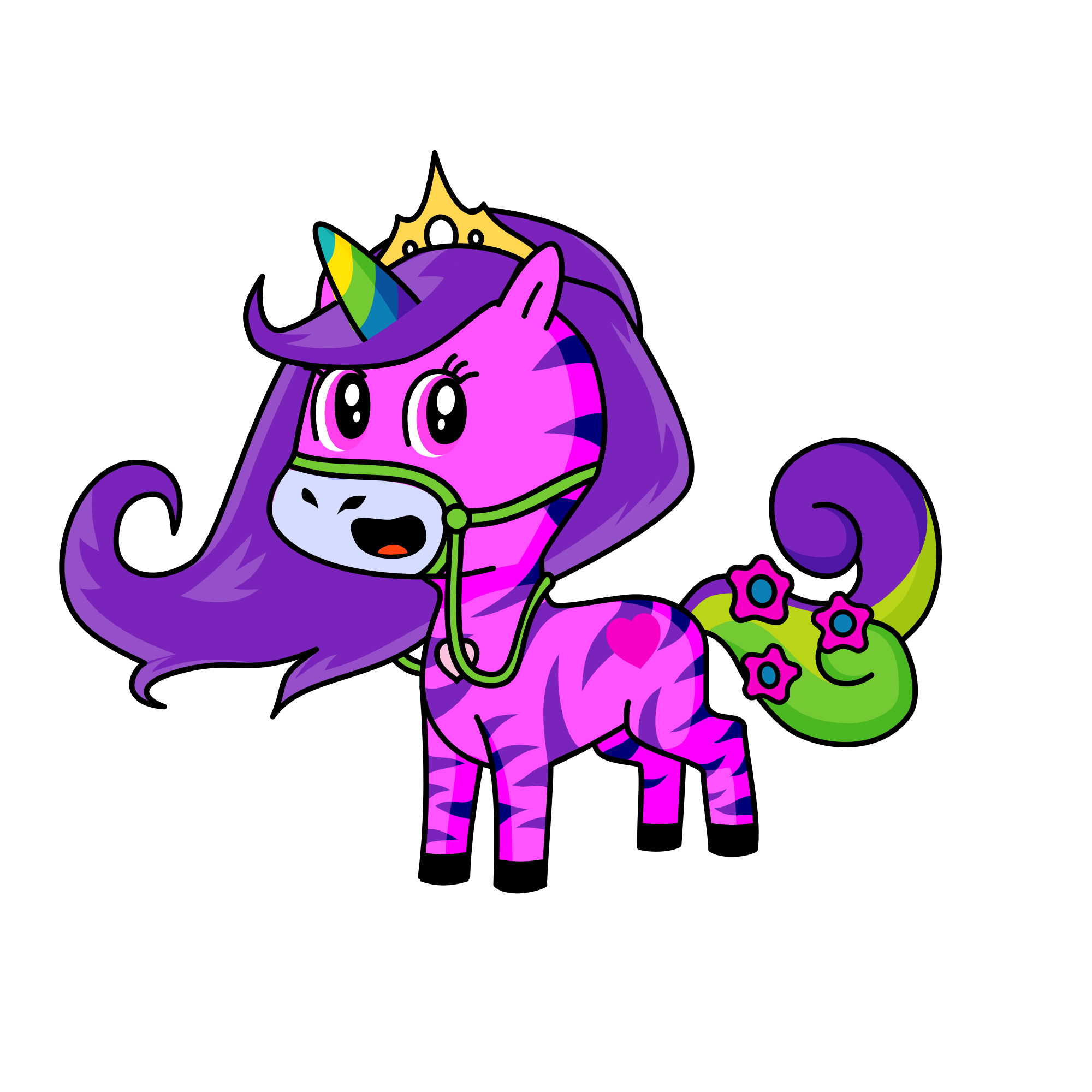 Molly , the unicorn