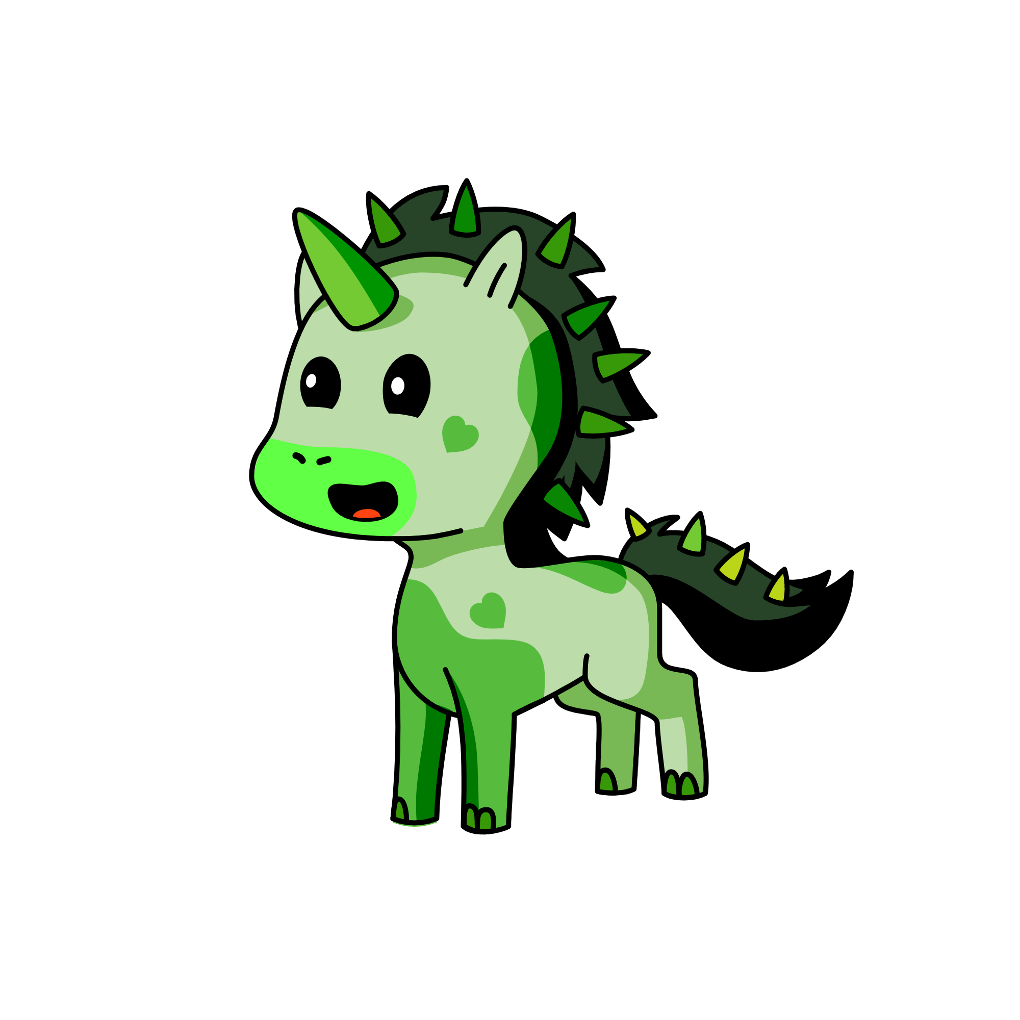 dinocorn, the unicorn