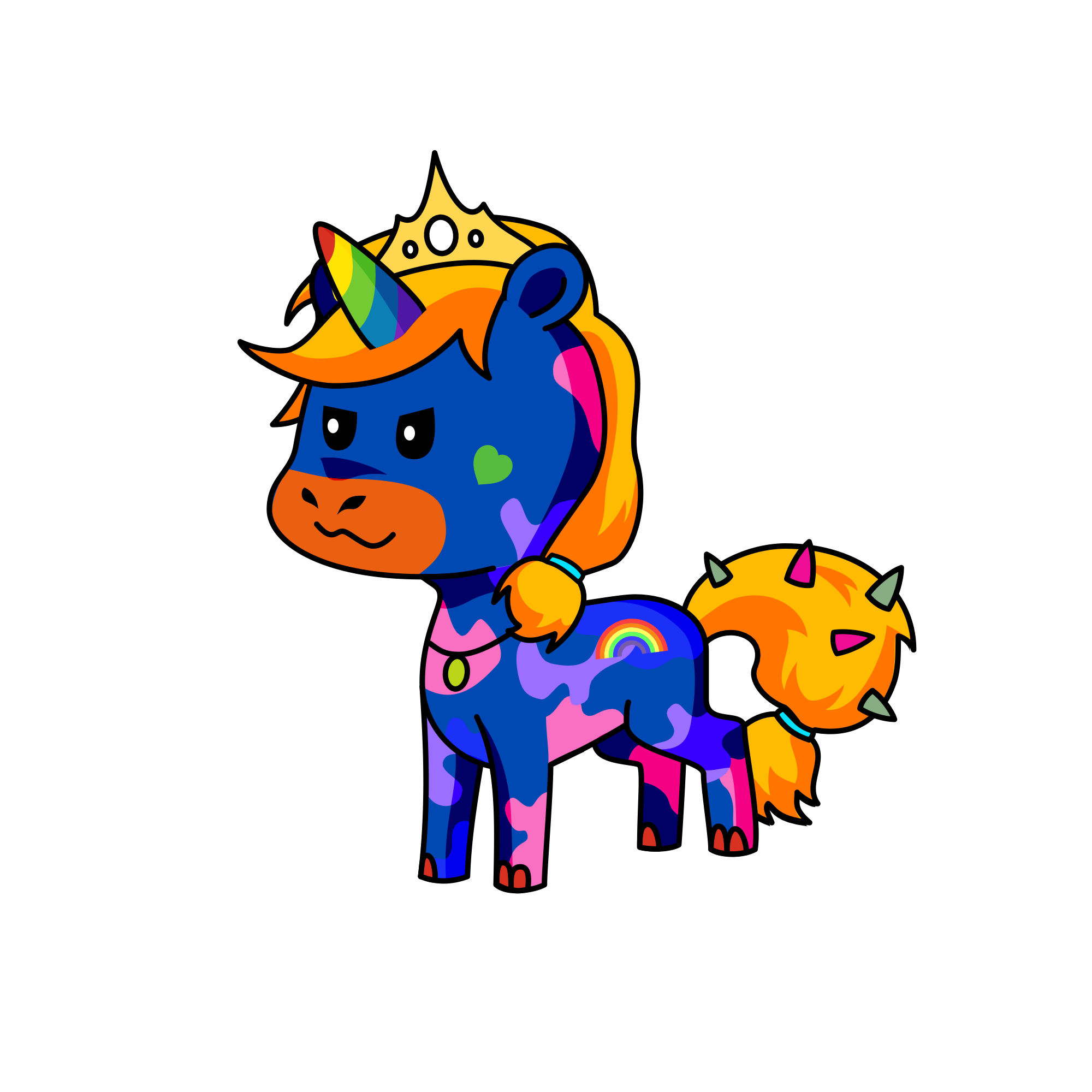 Dominos, the unicorn