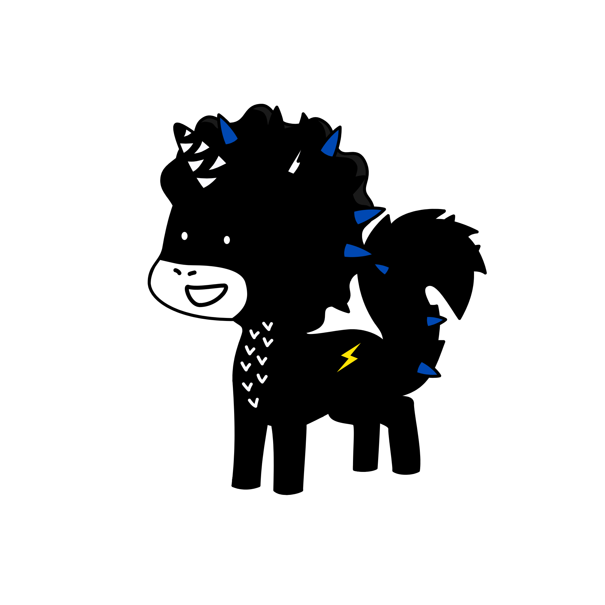 Bad, the unicorn