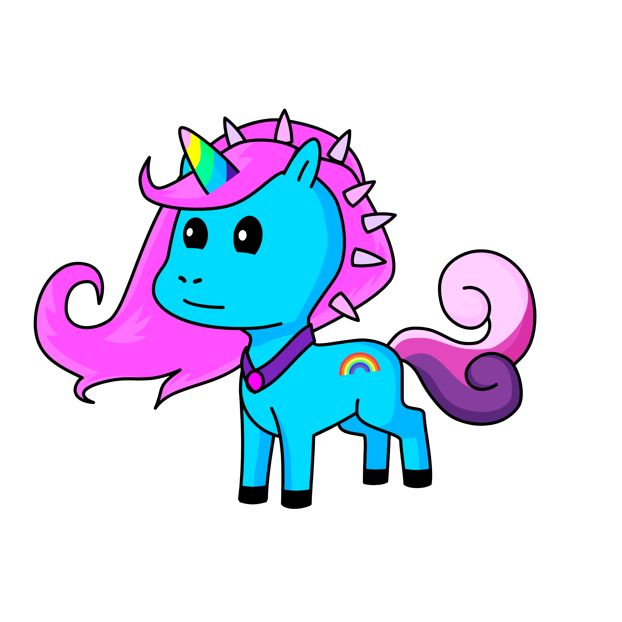 snow, the unicorn