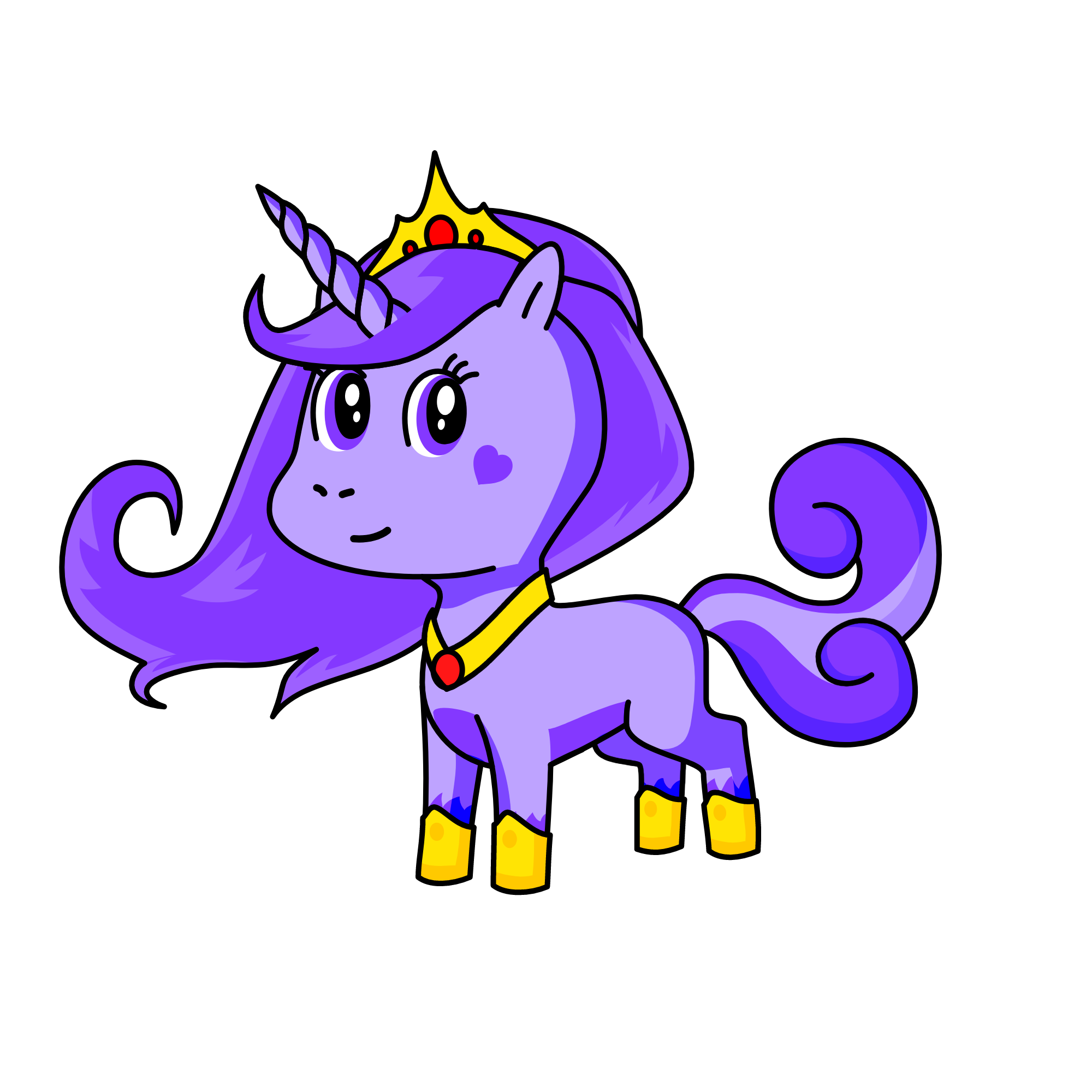 Moonstone, the unicorn