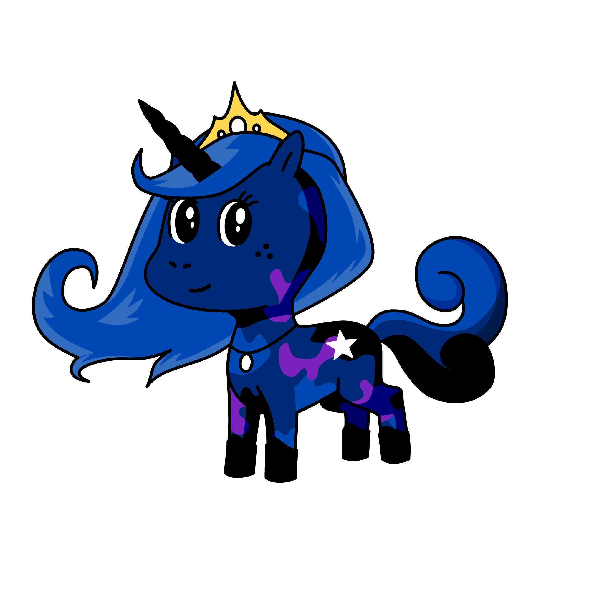 Midnight, the unicorn