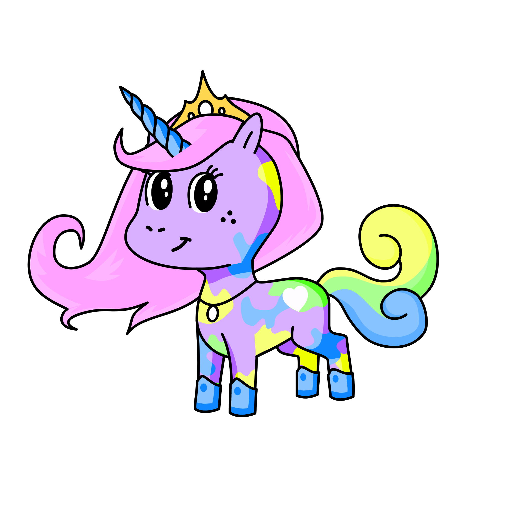Alice, the unicorn