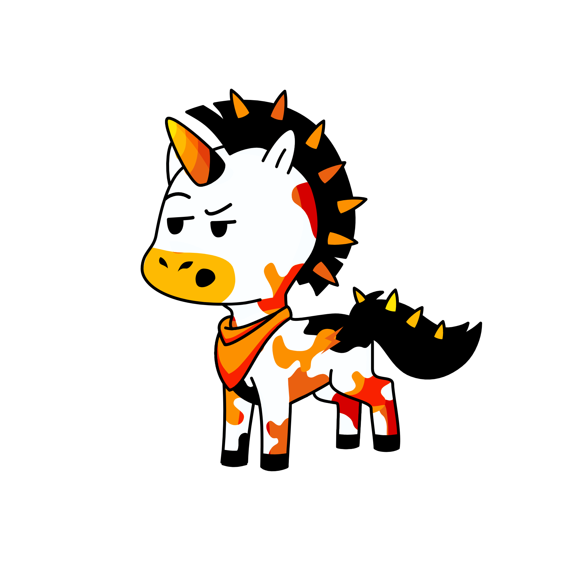 Paint, the unicorn