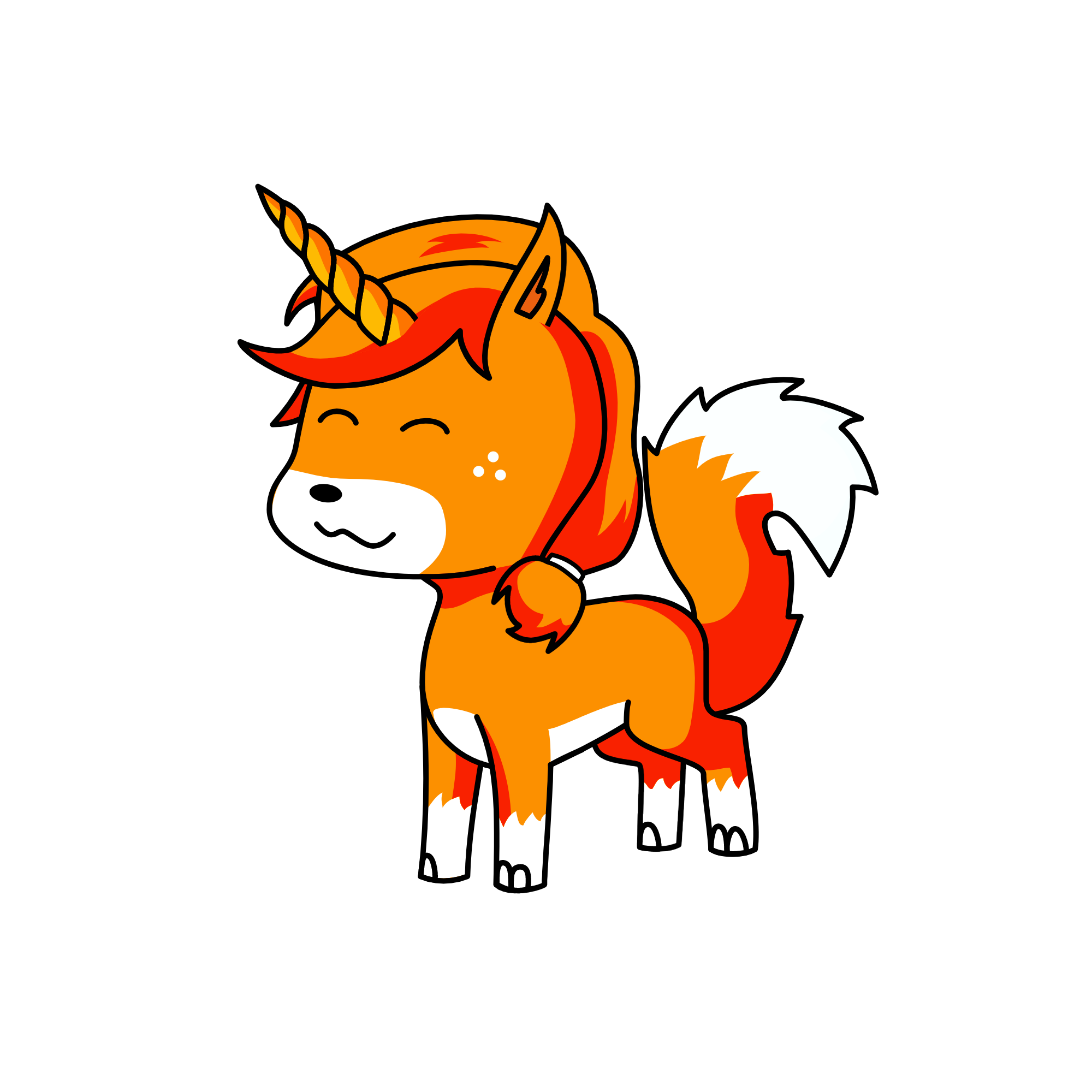 Foxy, the unicorn