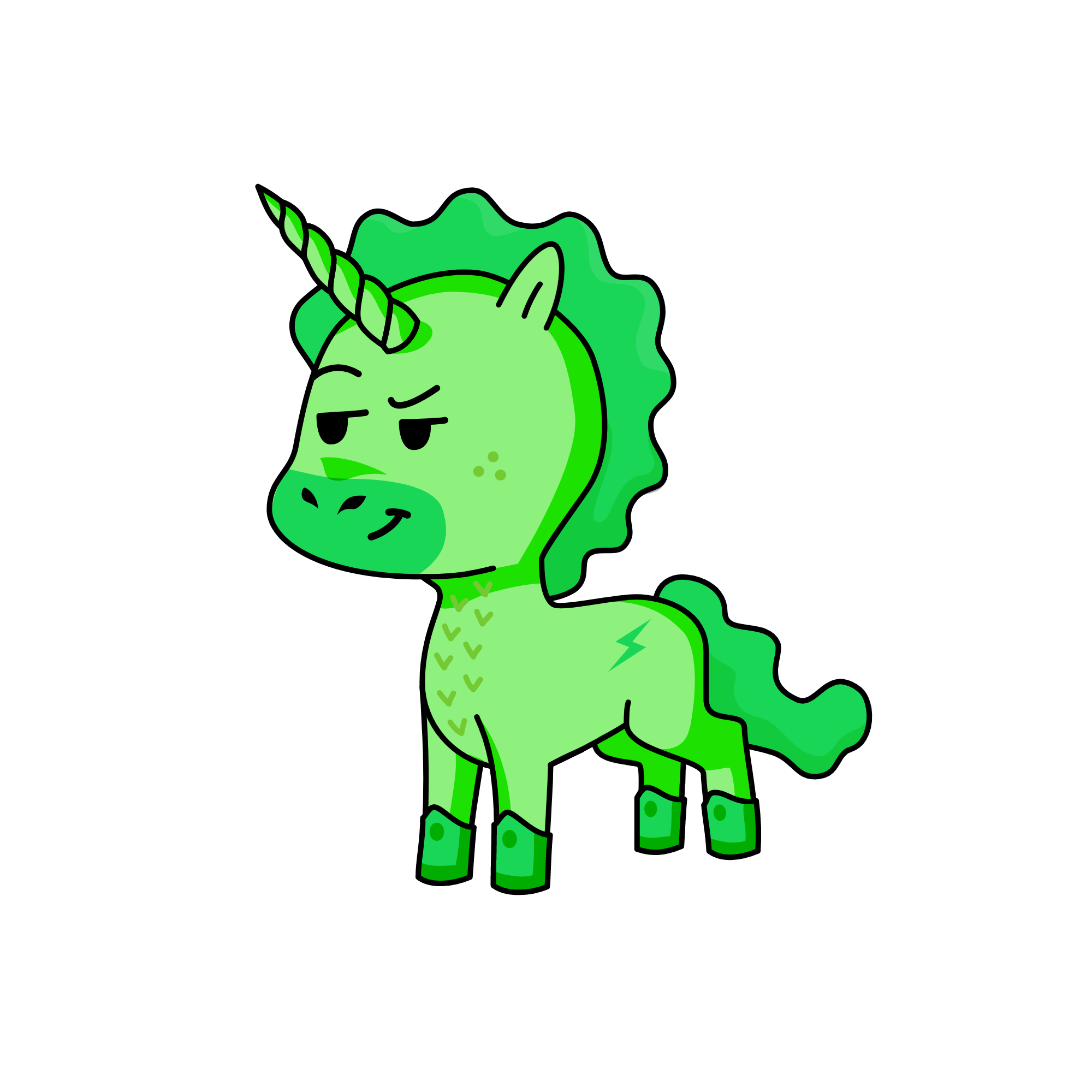 Seahorse, the unicorn