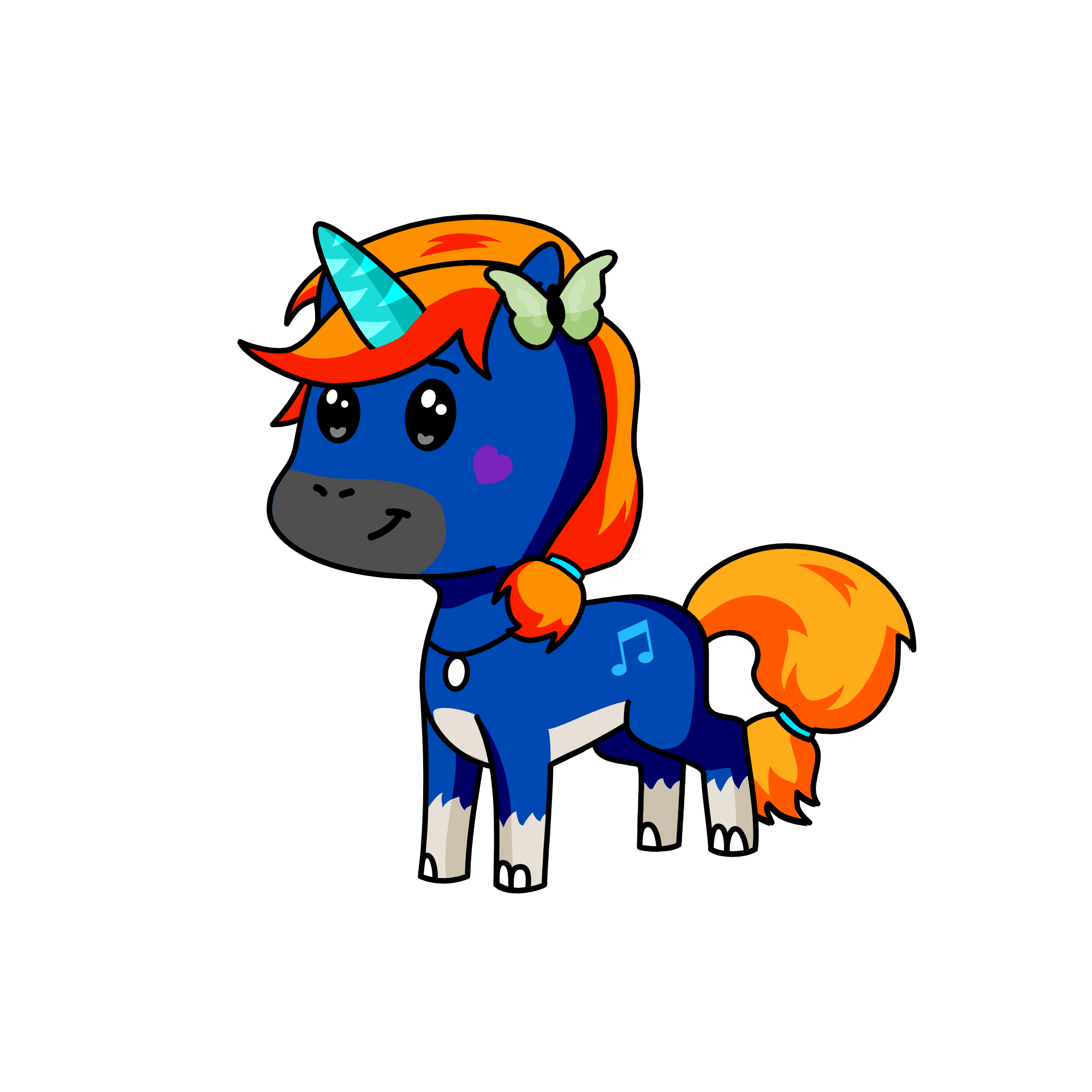 honey, the unicorn