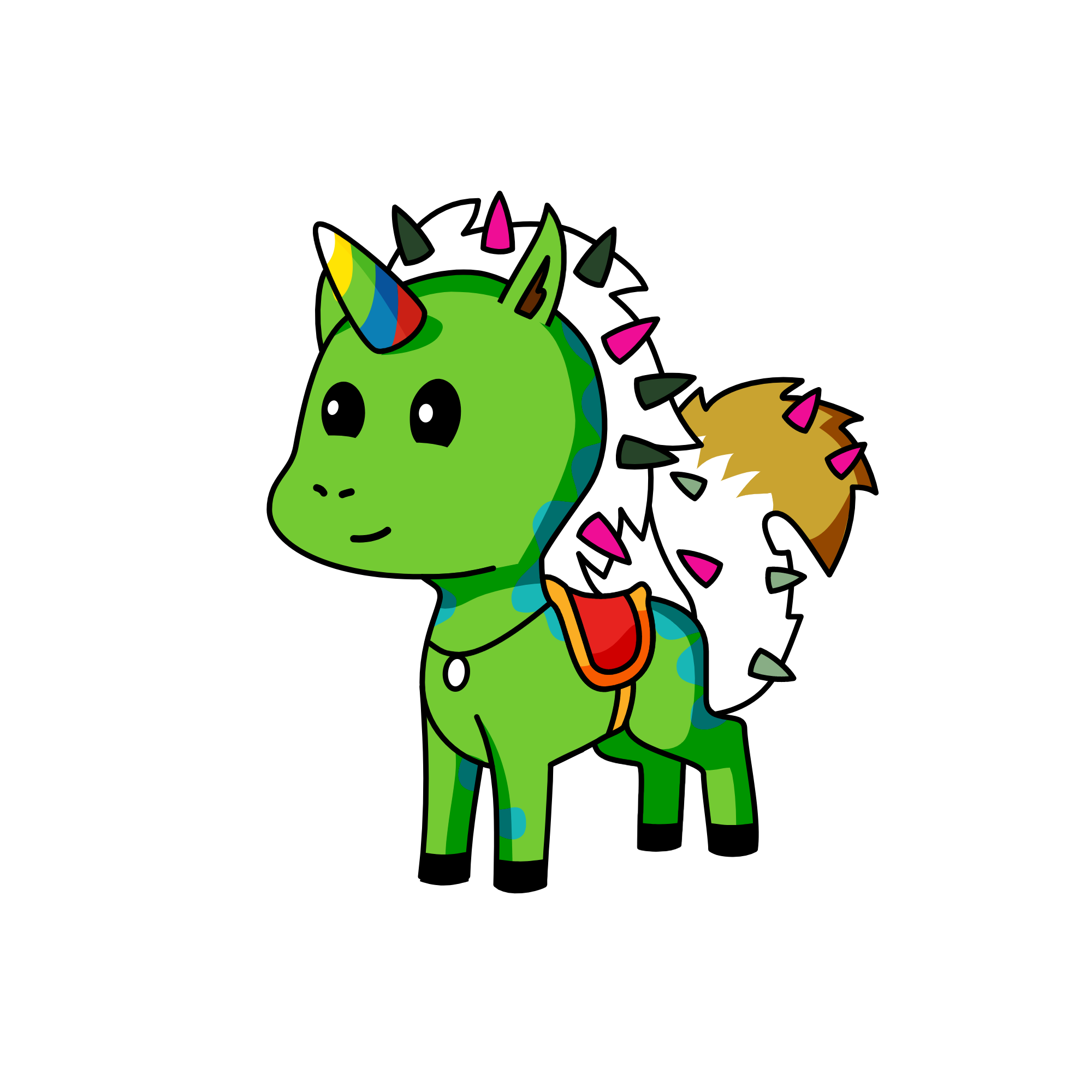 qwertyuiop, the unicorn