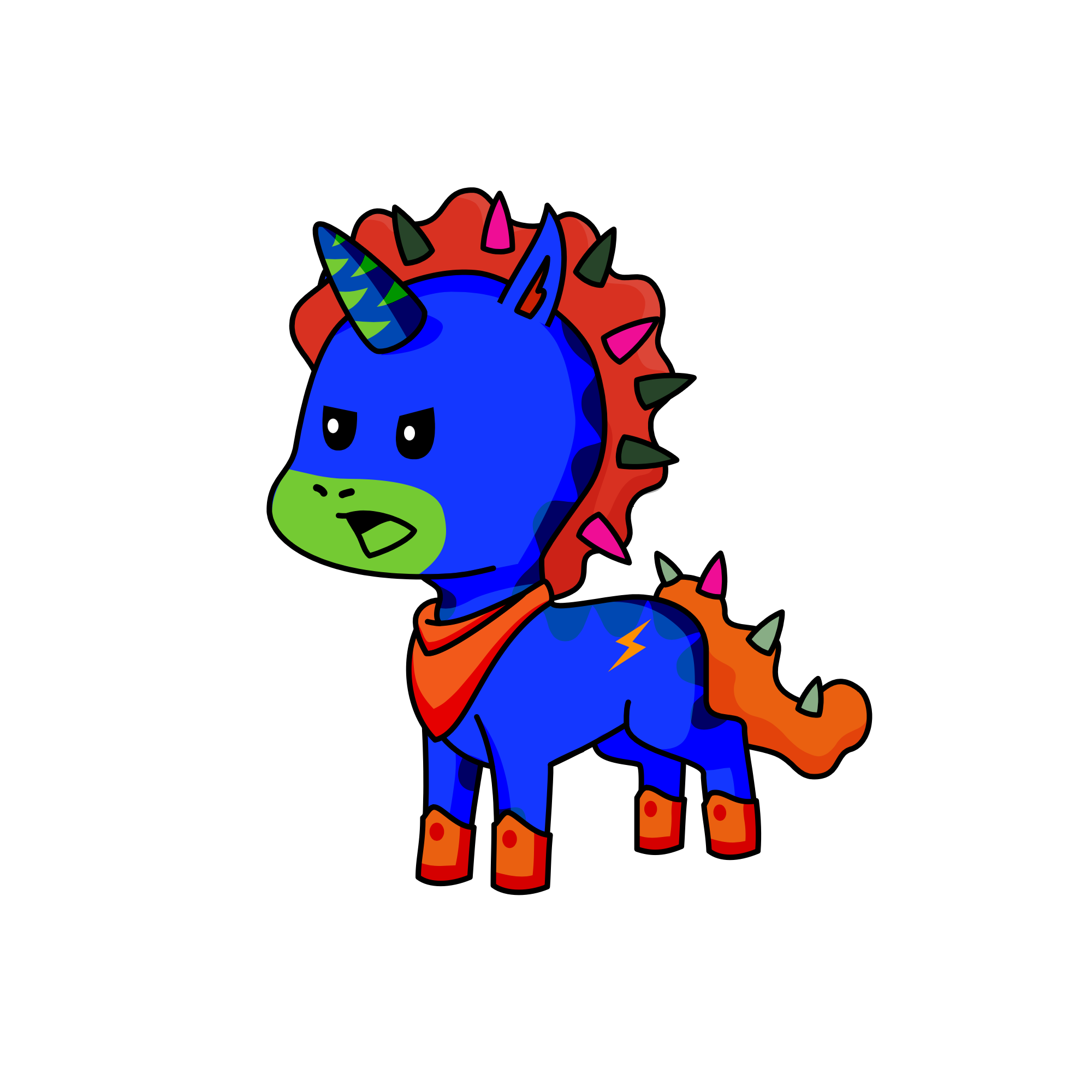 Evil Korman, the unicorn