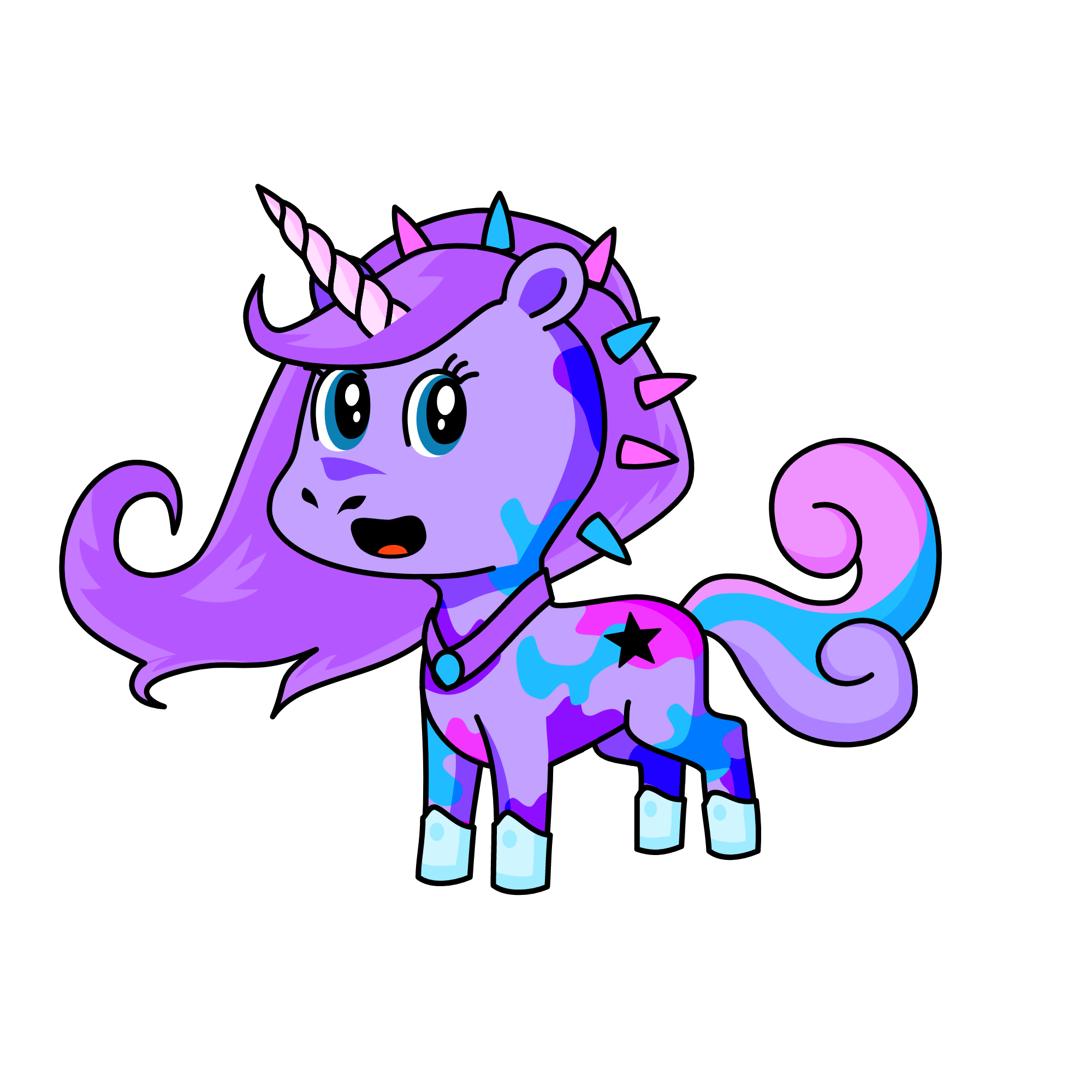 'Luna, the unicorn