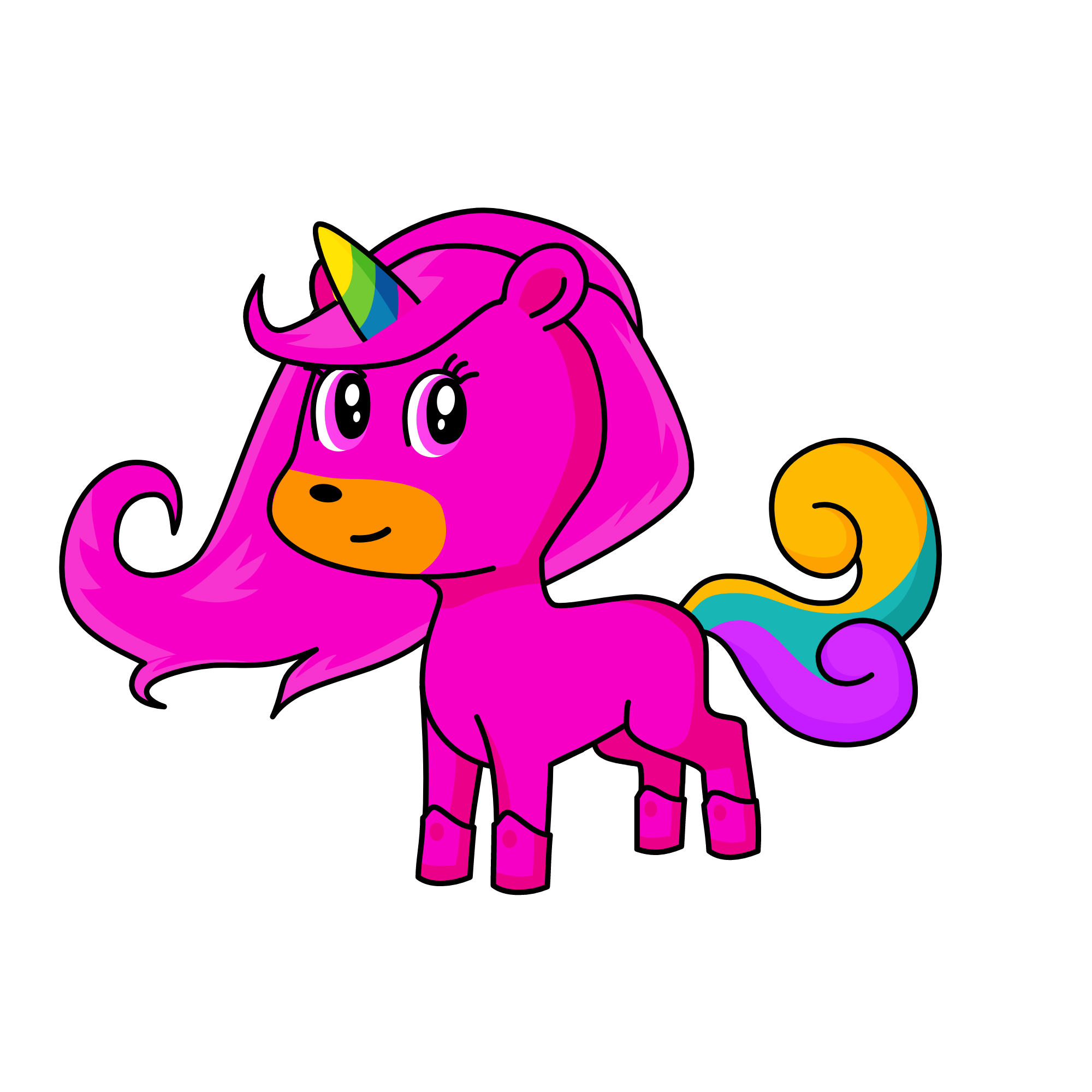 BBOP, the unicorn