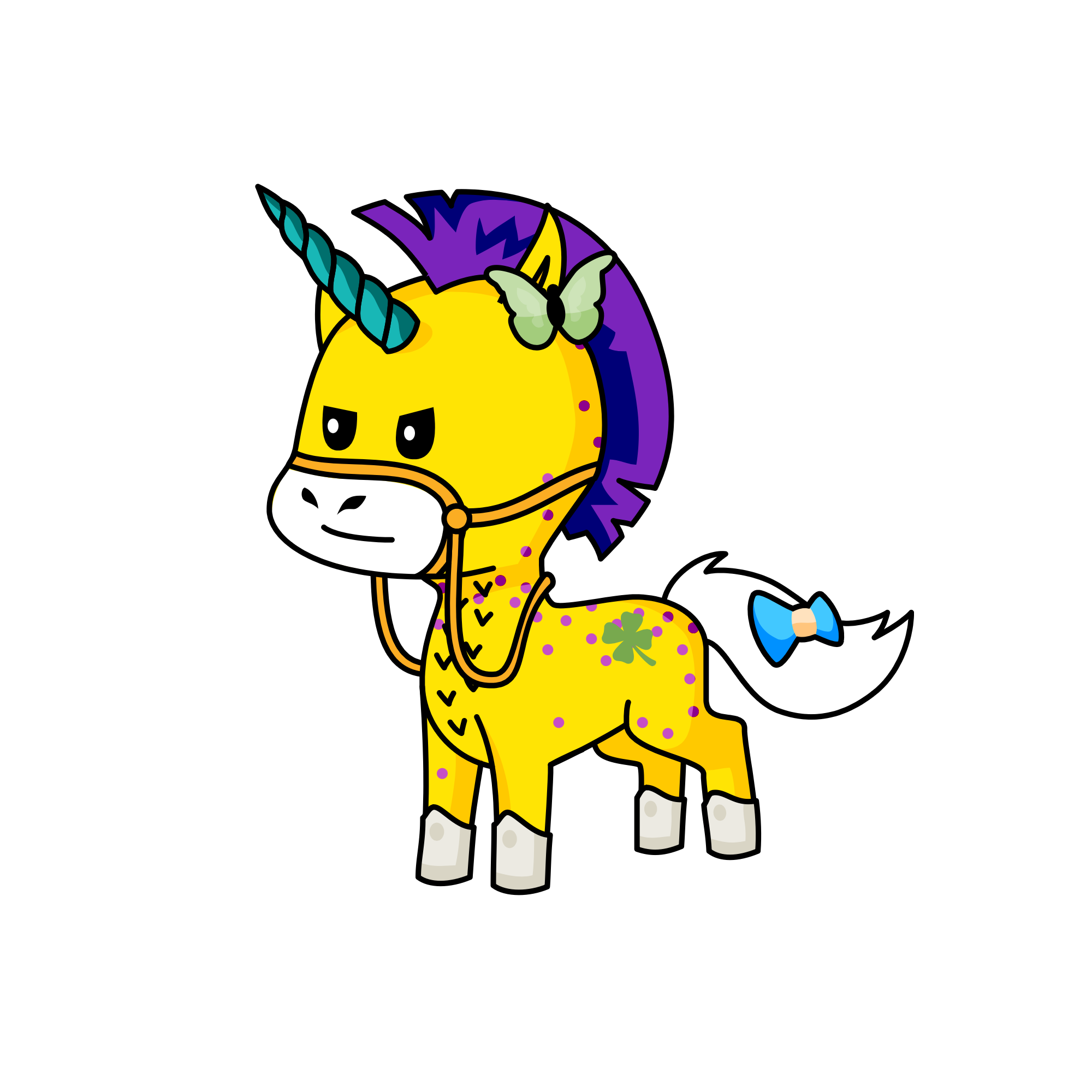 Cool, the unicorn
