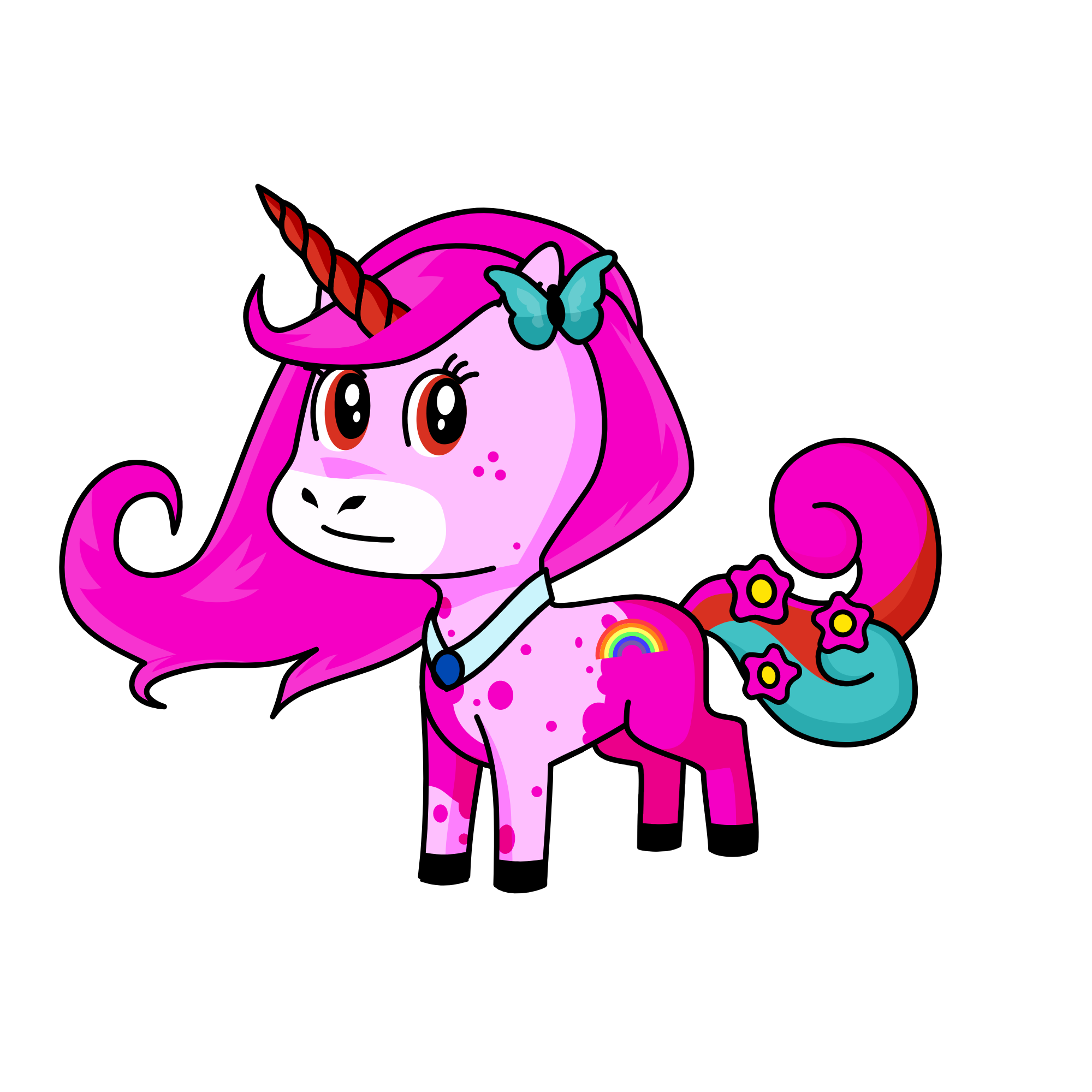 Leana, the unicorn