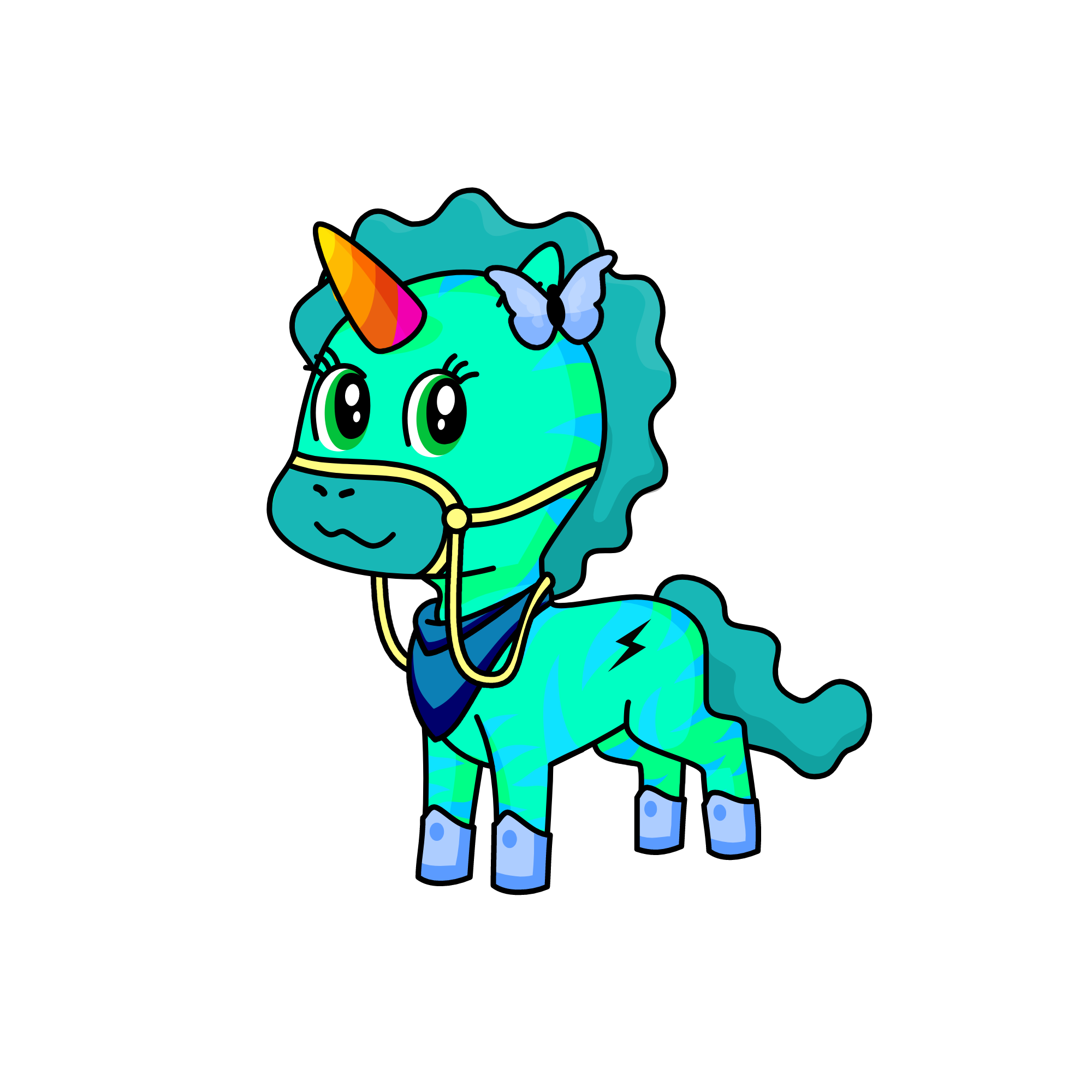 Light, the unicorn