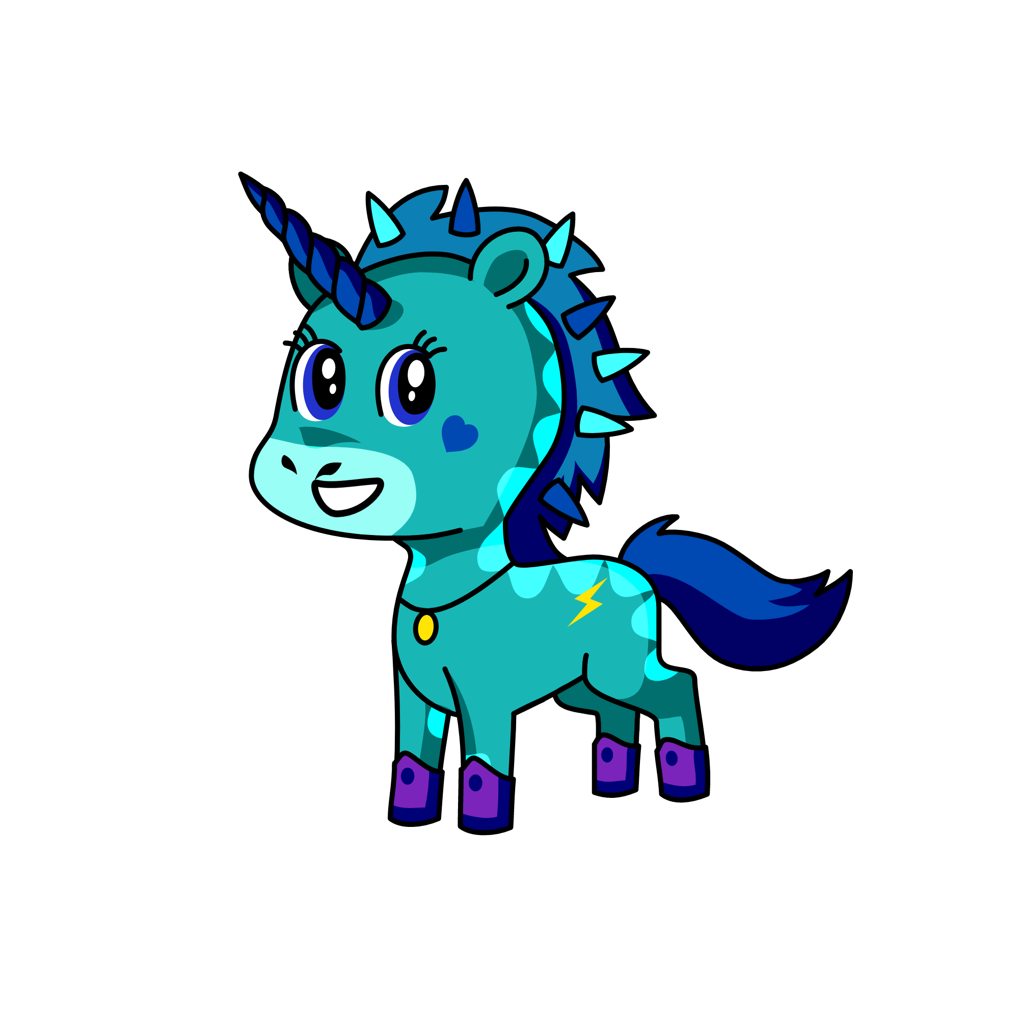 Vector, the unicorn