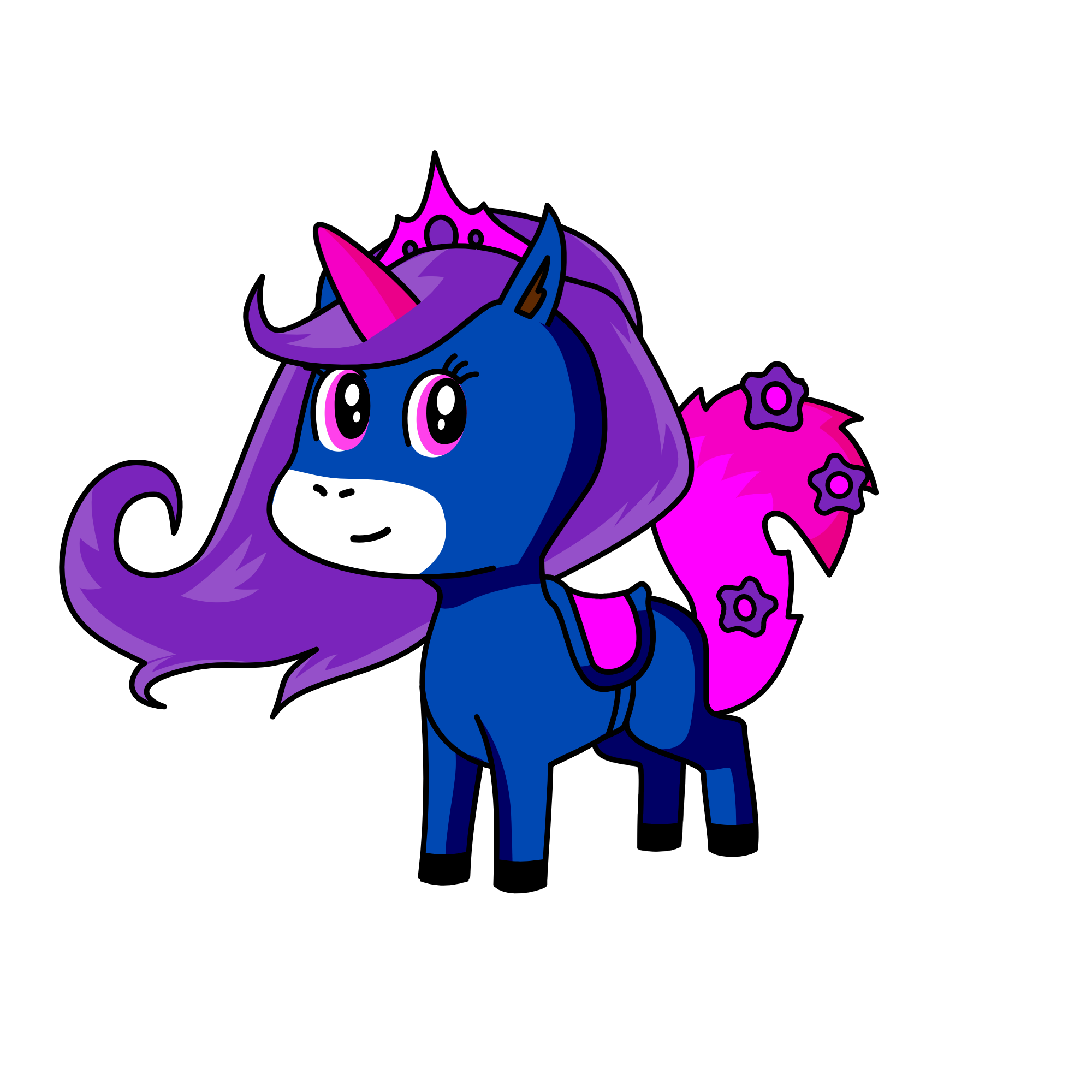 Twilight sparkle, the unicorn