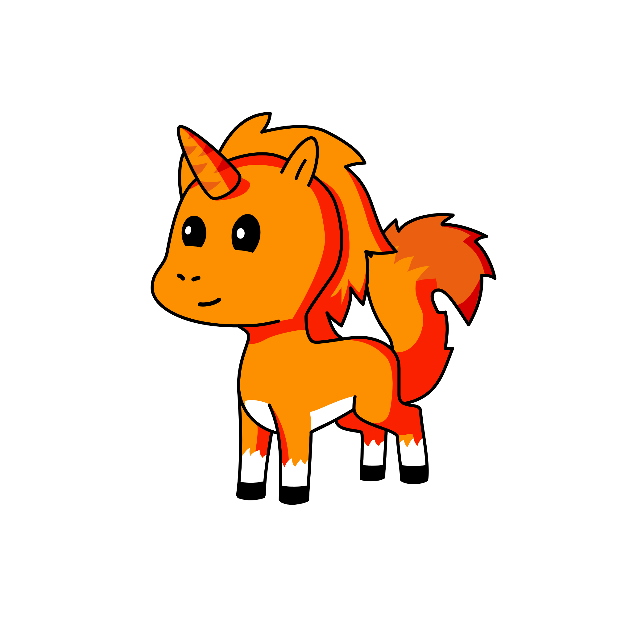 tilki tek boynuzlusu, the unicorn