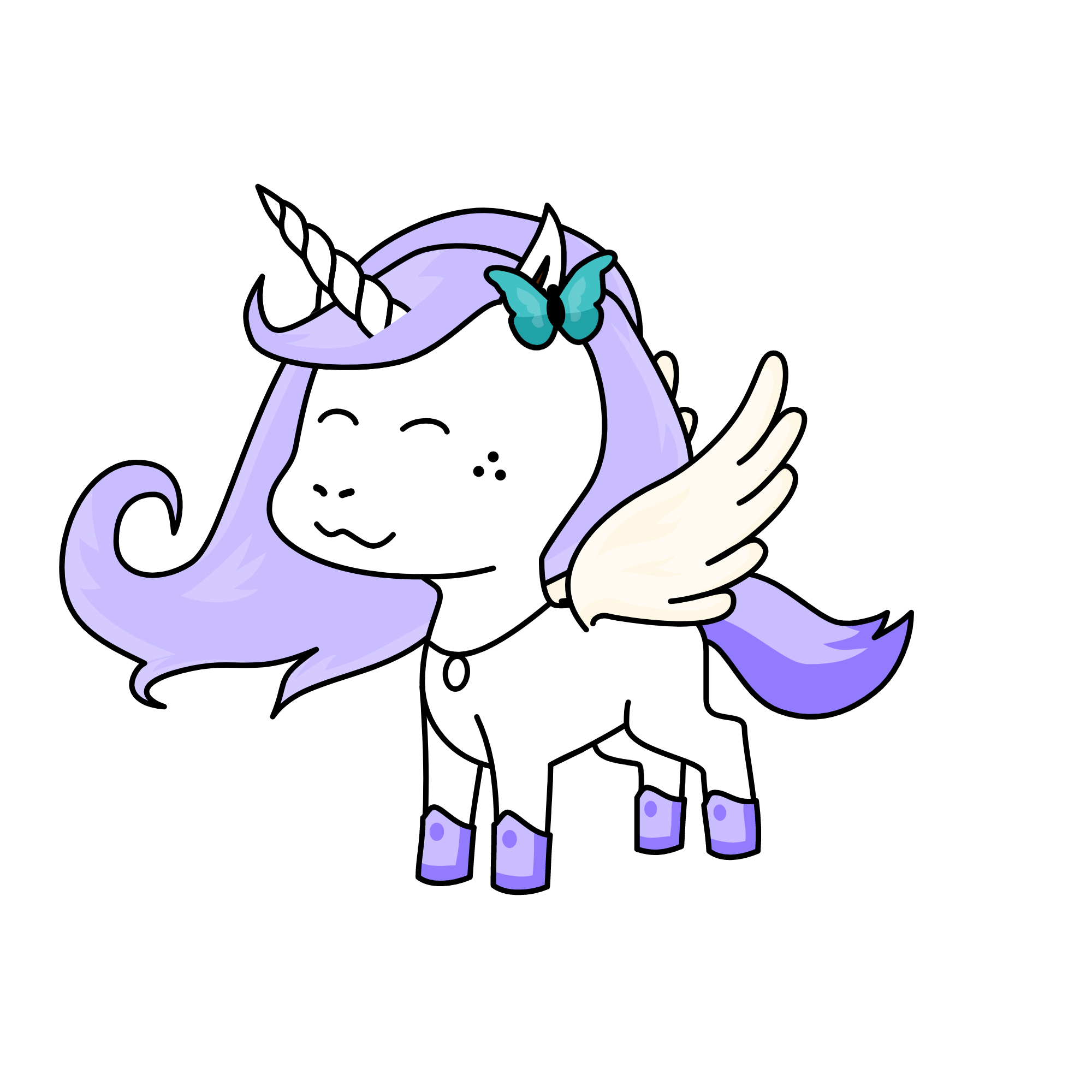 Mimi, the unicorn