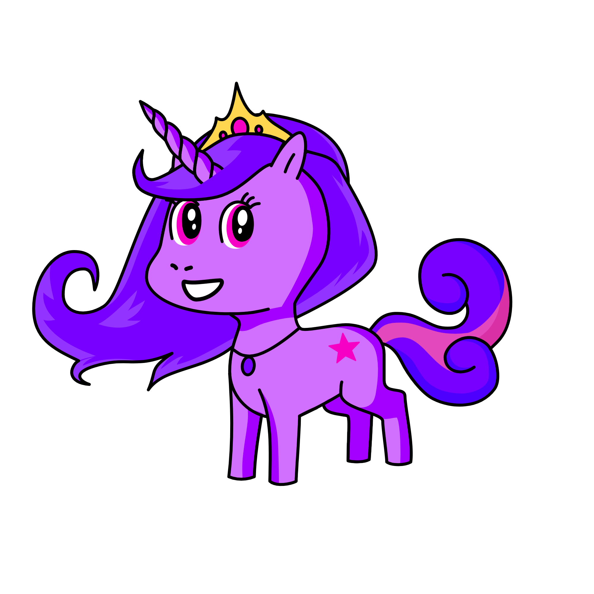 twailait a estrela, the unicorn