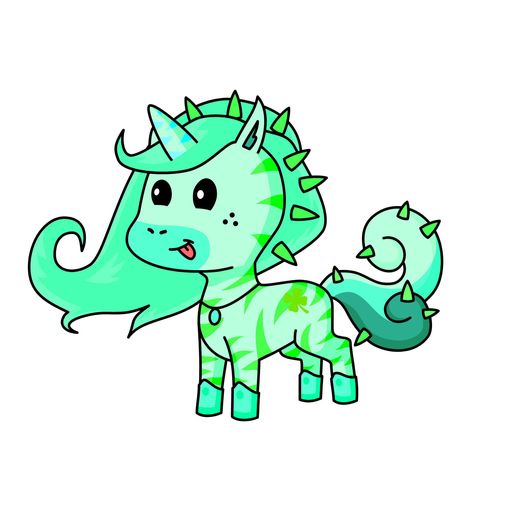 mint, the unicorn