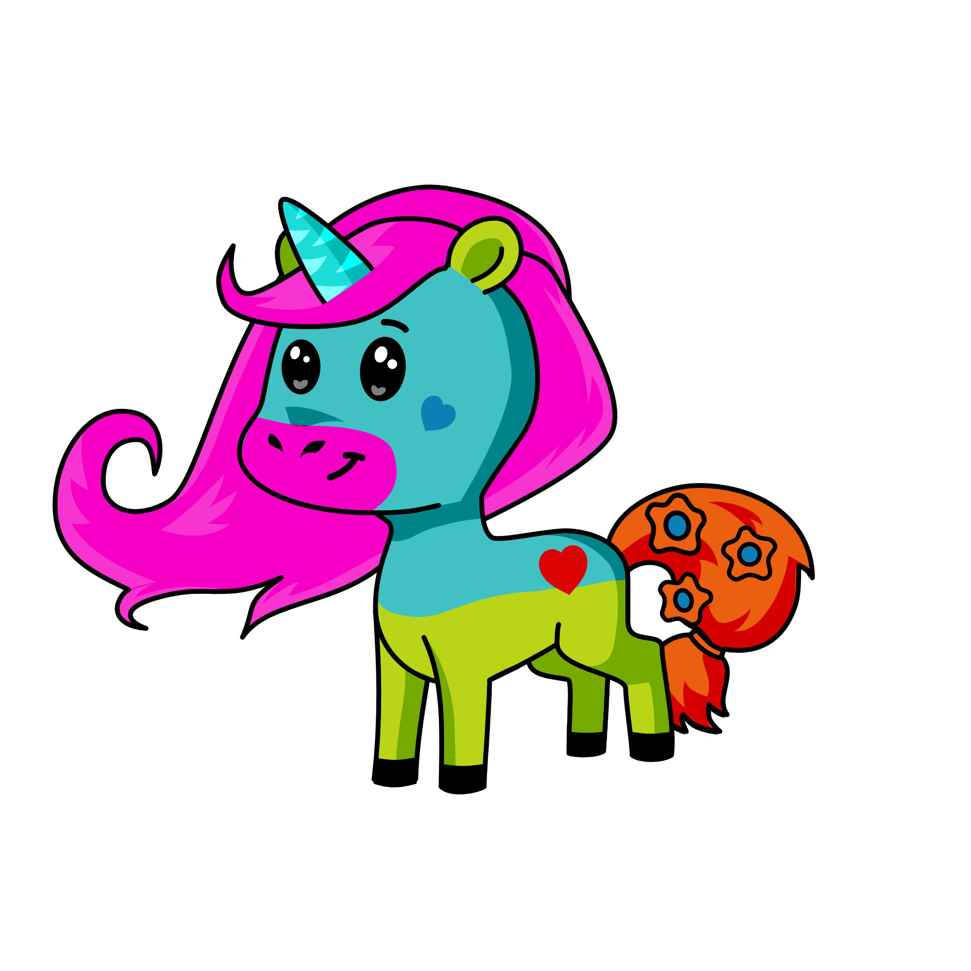 yyy, the unicorn