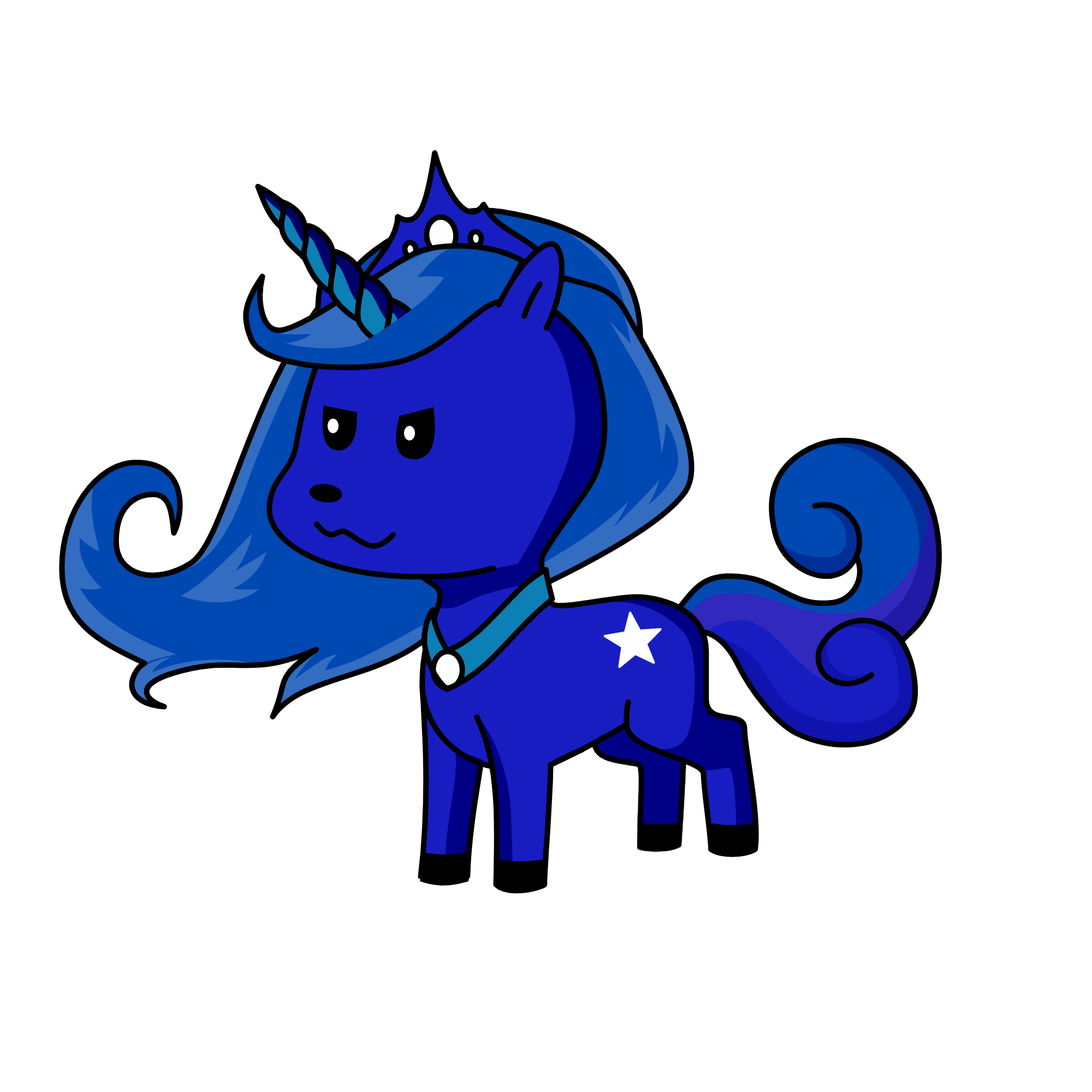 prenses luna, the unicorn