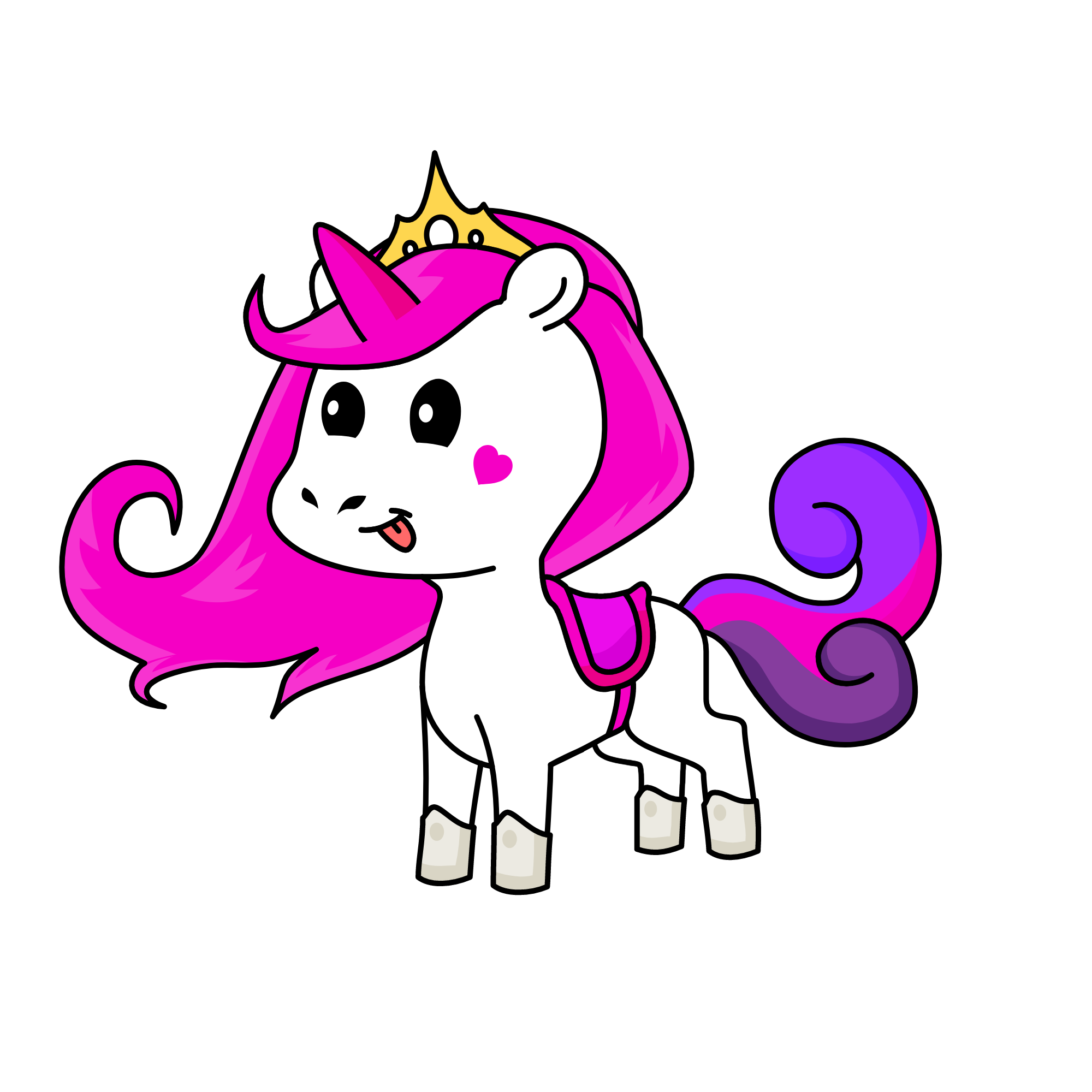 pinky, the unicorn