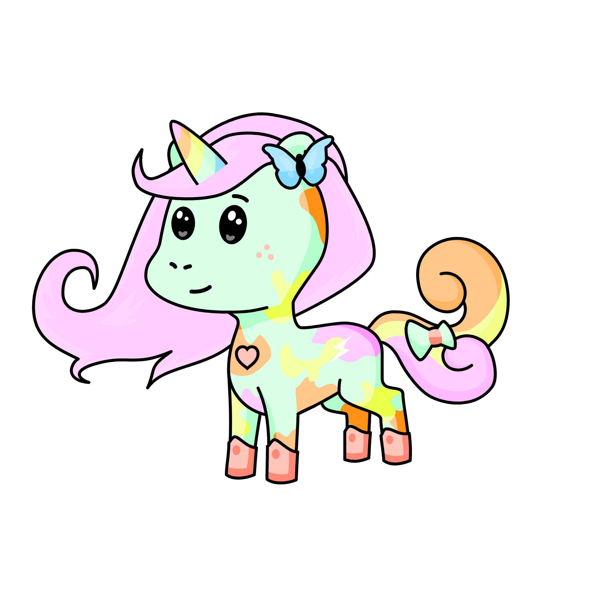 Clover, the unicorn