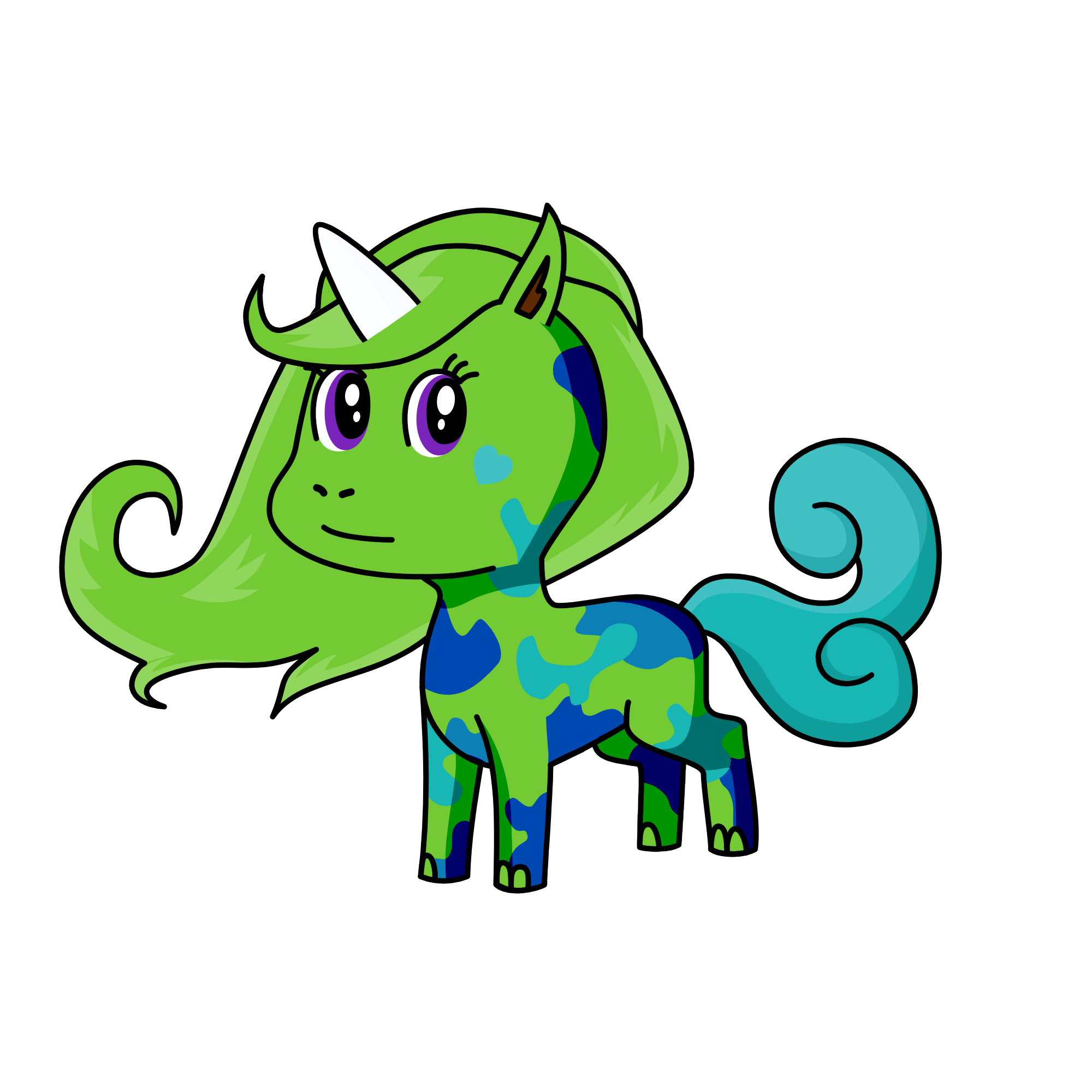 Earth, the unicorn
