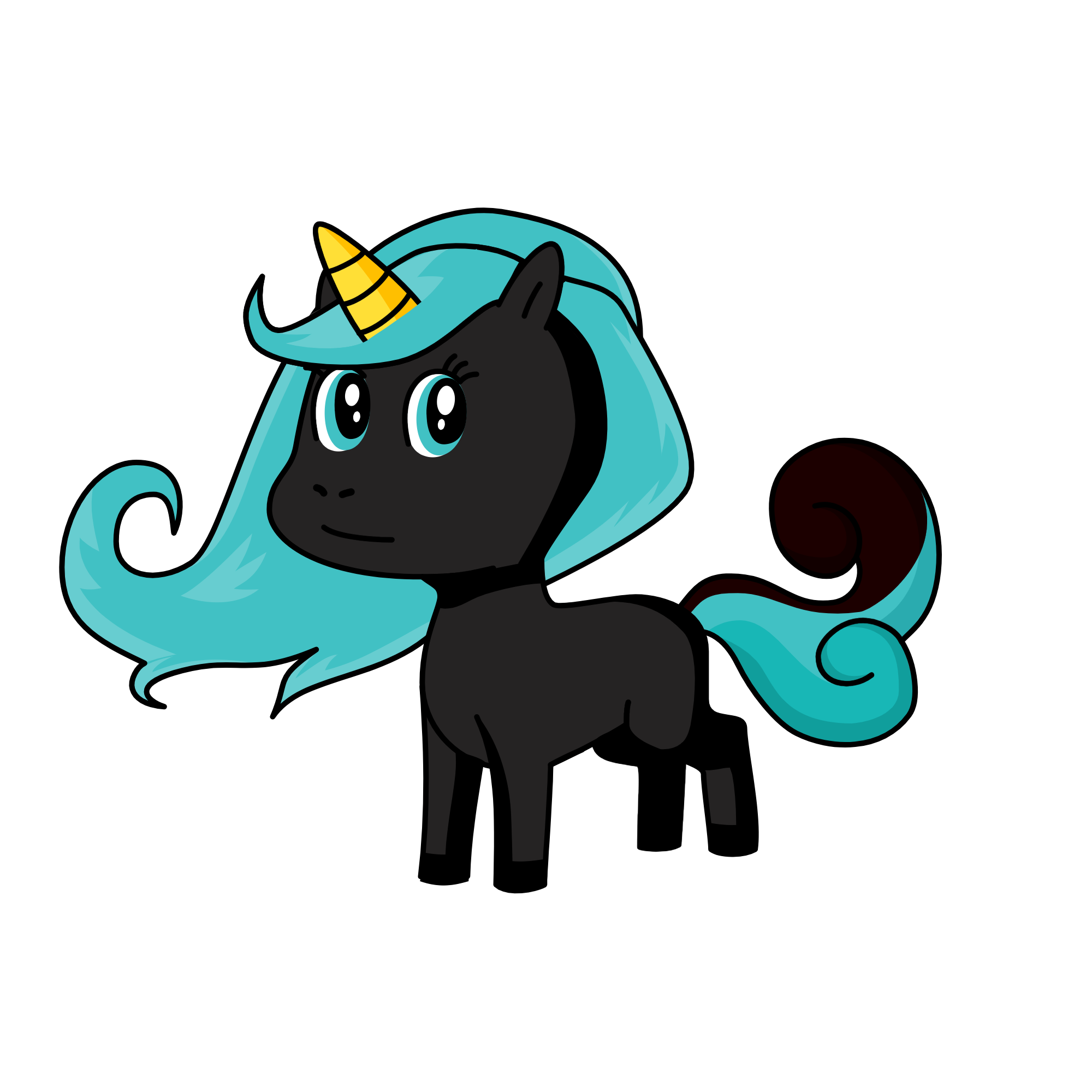 Princess Luna , the unicorn