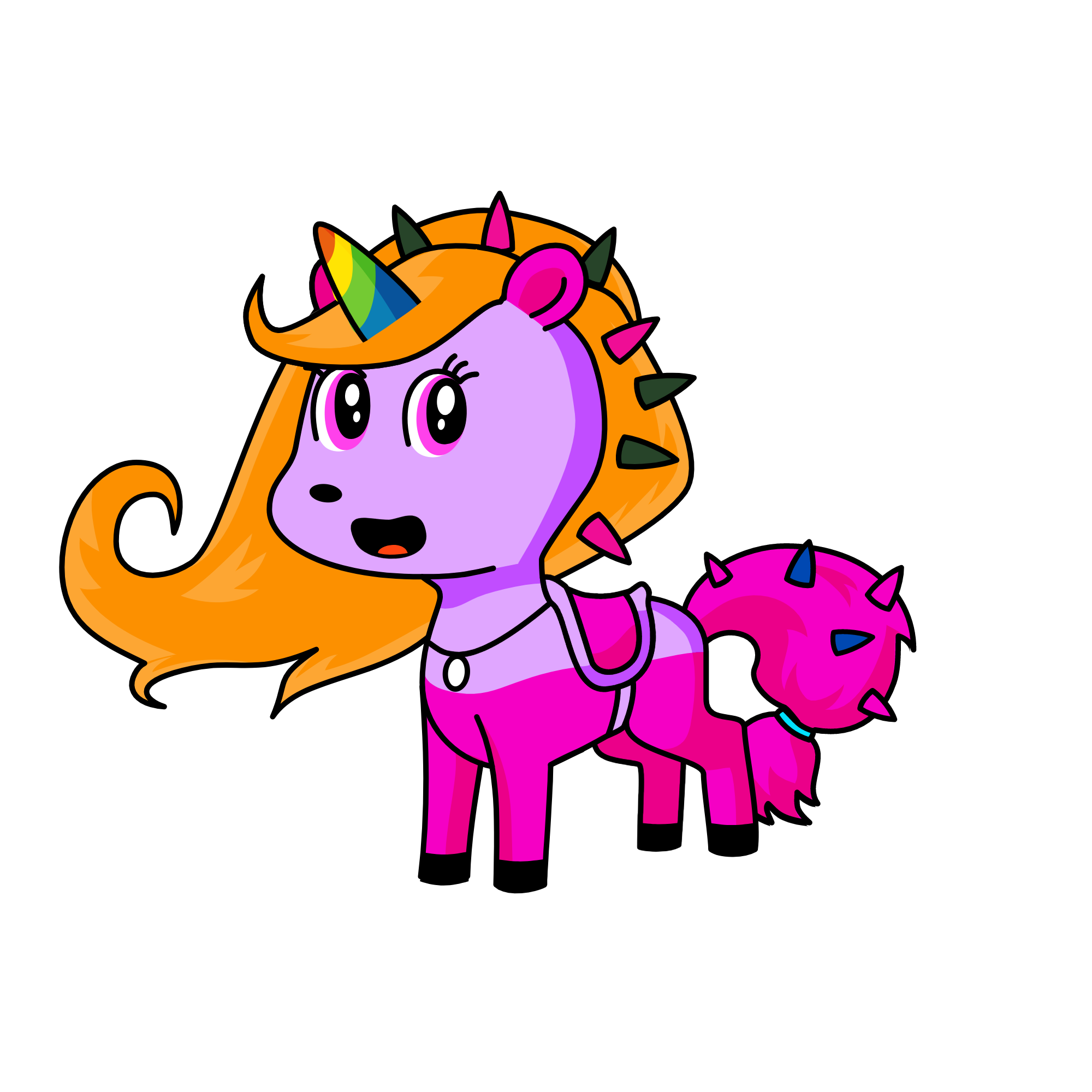 Snowflake, the unicorn
